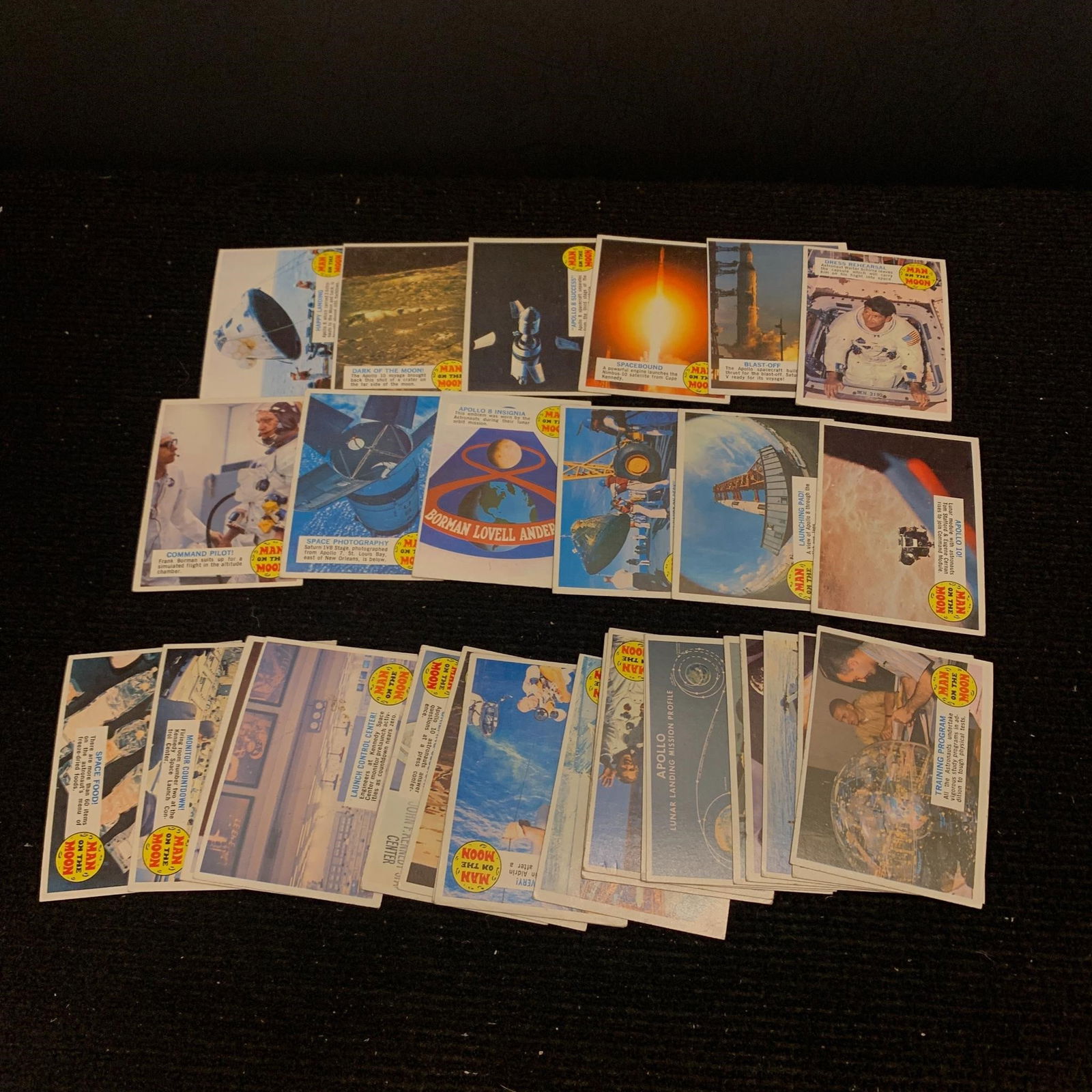 1969 Topps Man on the Moon Cards (1 of 3)