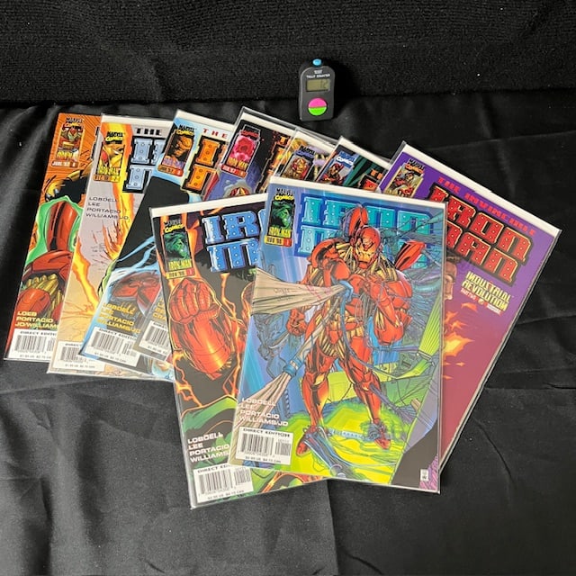 Iron Man Modern Age Series Comic Lot w/ #1 Issue (1 of 2)
