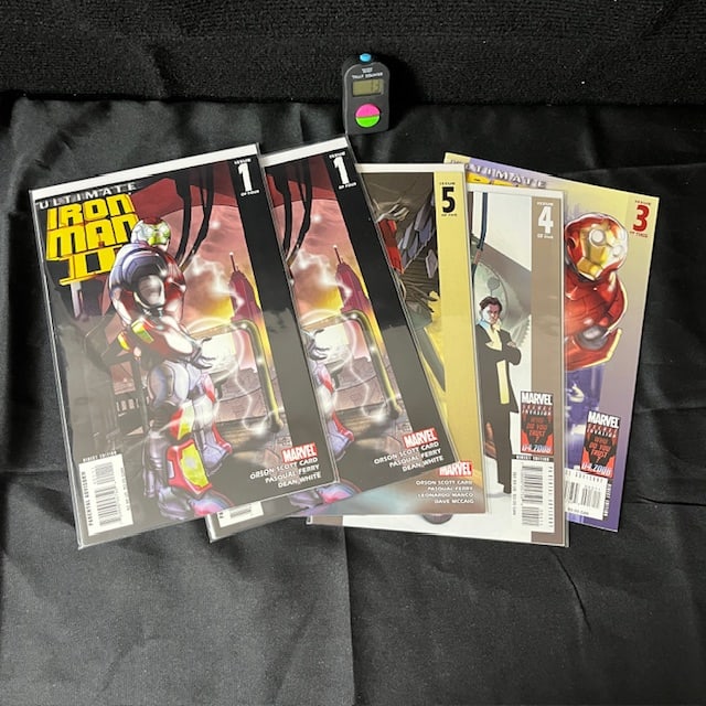 Ultimate Iron Man II Comic Lot w/#1 Issue (1 of 1)
