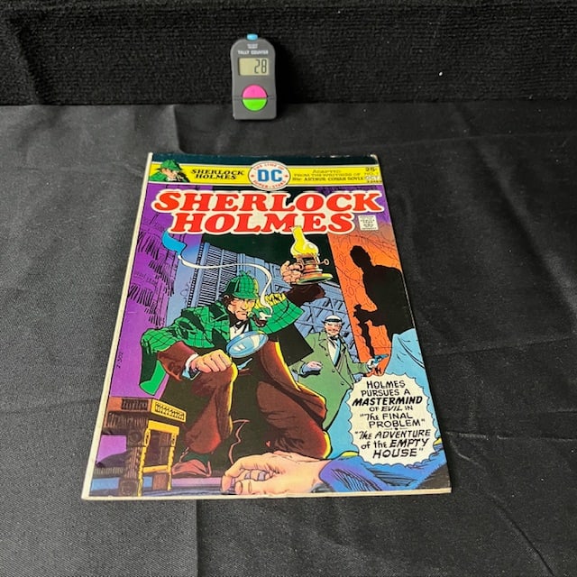 Sherlock Holmes 1 DC Bronze Age: We are a veteran owned company. Please look at the pictures carefully to determine what you believe the condition of collectible is. We are currently accepting consignments. Email us a aeronhouse1994@