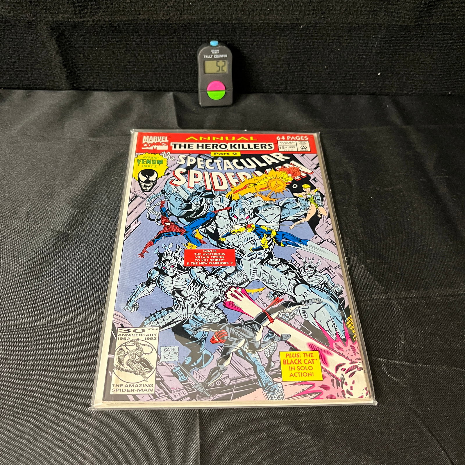 Spectacular Spider-man Annual 12 Venom Solo Story: We are a veteran owned company. Please look at the pictures carefully to determine what you believe the condition of collectible is. We are currently accepting consignments. Email us a aeronhouse1994@