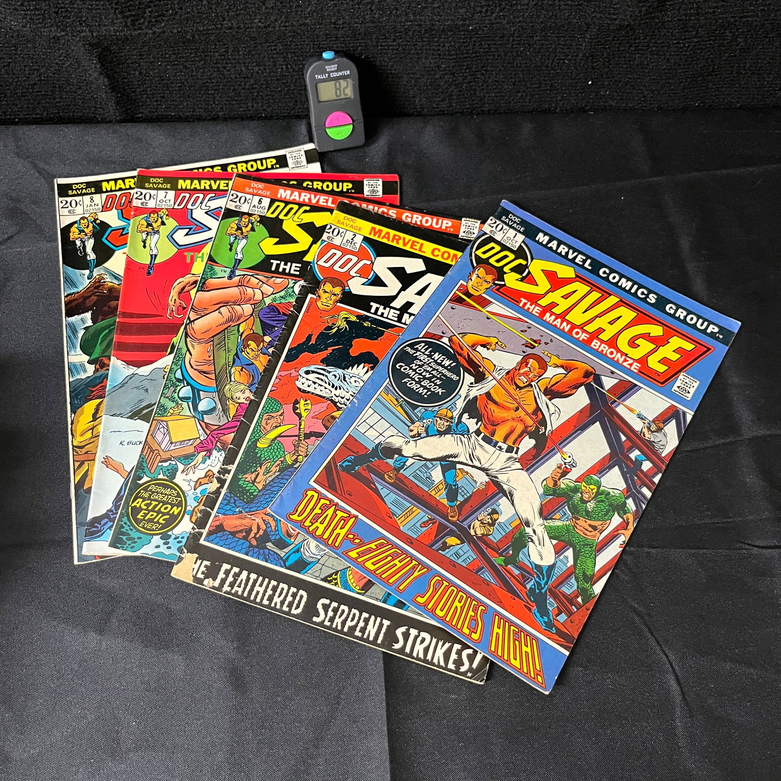 Doc Savage Marvel Bronze Age Lot W/#1 Issue (1 of 1)