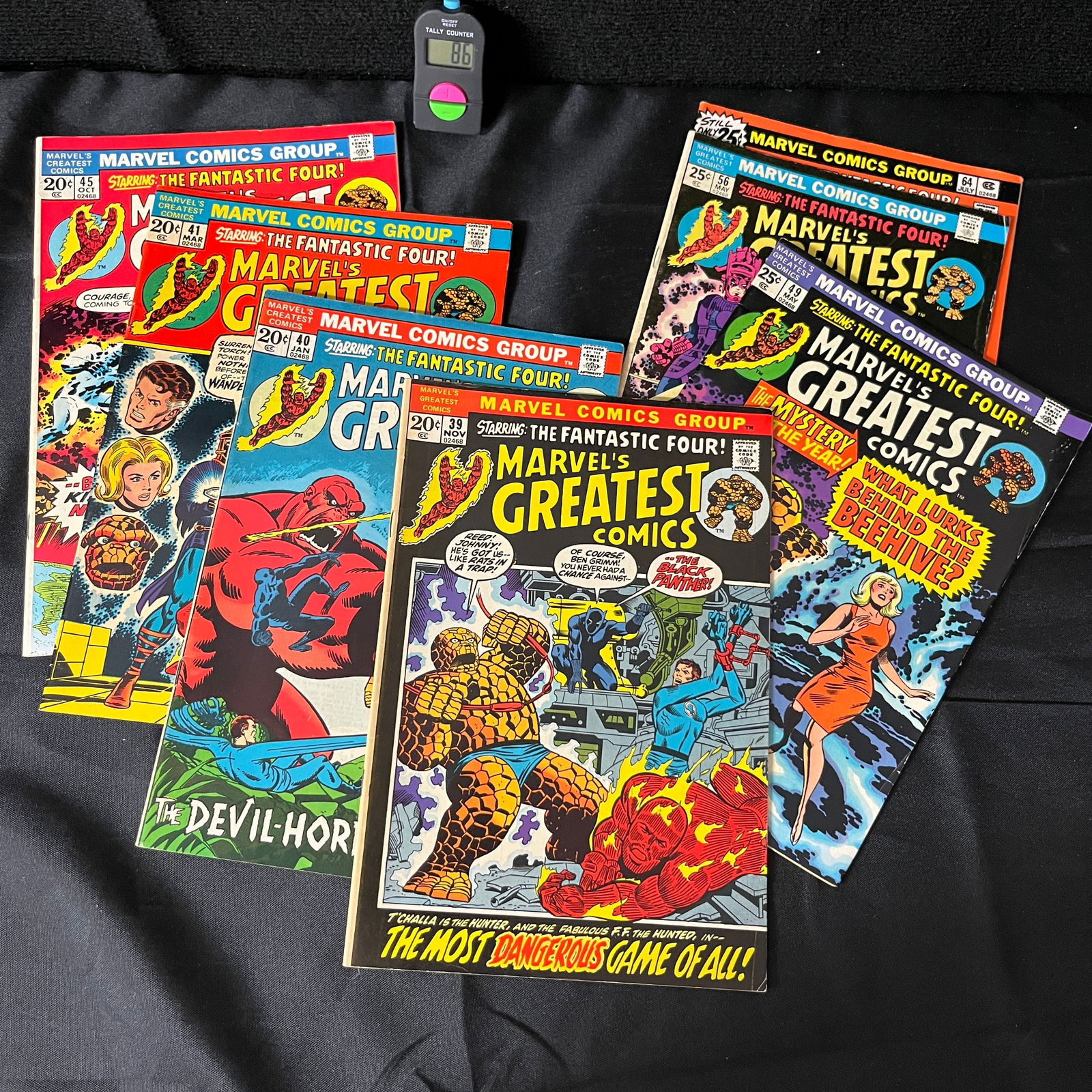 Marvel's Greatest Comics Lot w/ Fantastic Four Lot (1 of 1)
