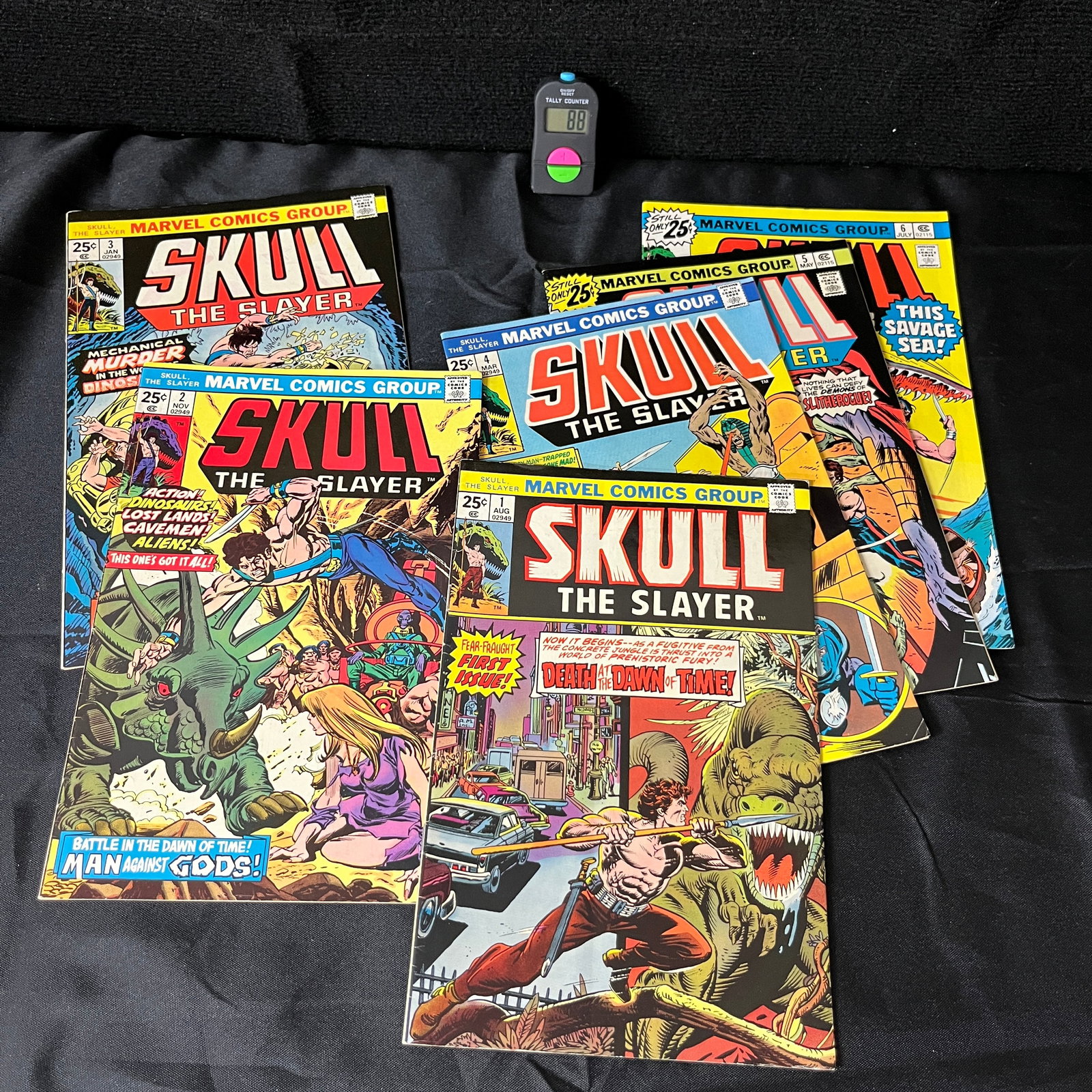 Skull the Slayer 1-6 Marvel Bronze Age: We are a veteran owned company. Please look at the pictures carefully to determine what you believe the condition of collectible is. We are currently accepting consignments. Email us a aeronhouse1994@