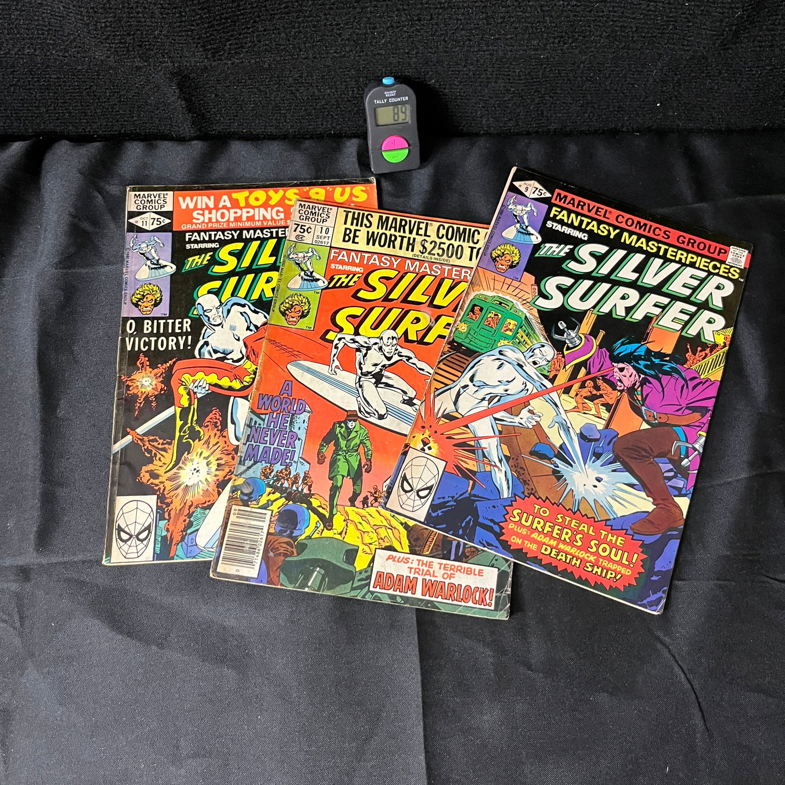Fantasy Masterpieces Feat. Silver Surfer Lot (1 of 1)