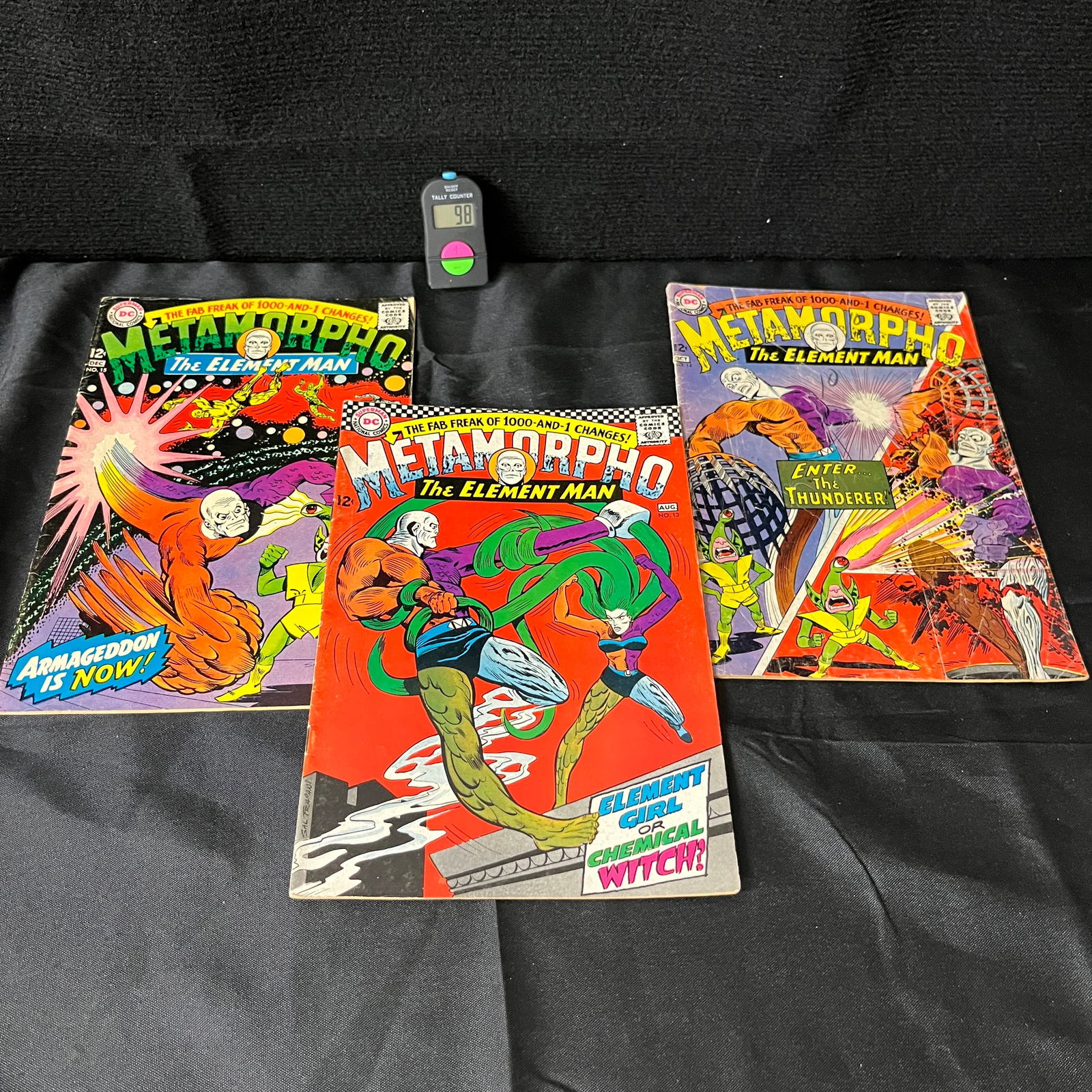 Metamorpho 13, 14, & 15 DC Silver Age Series (1 of 2)