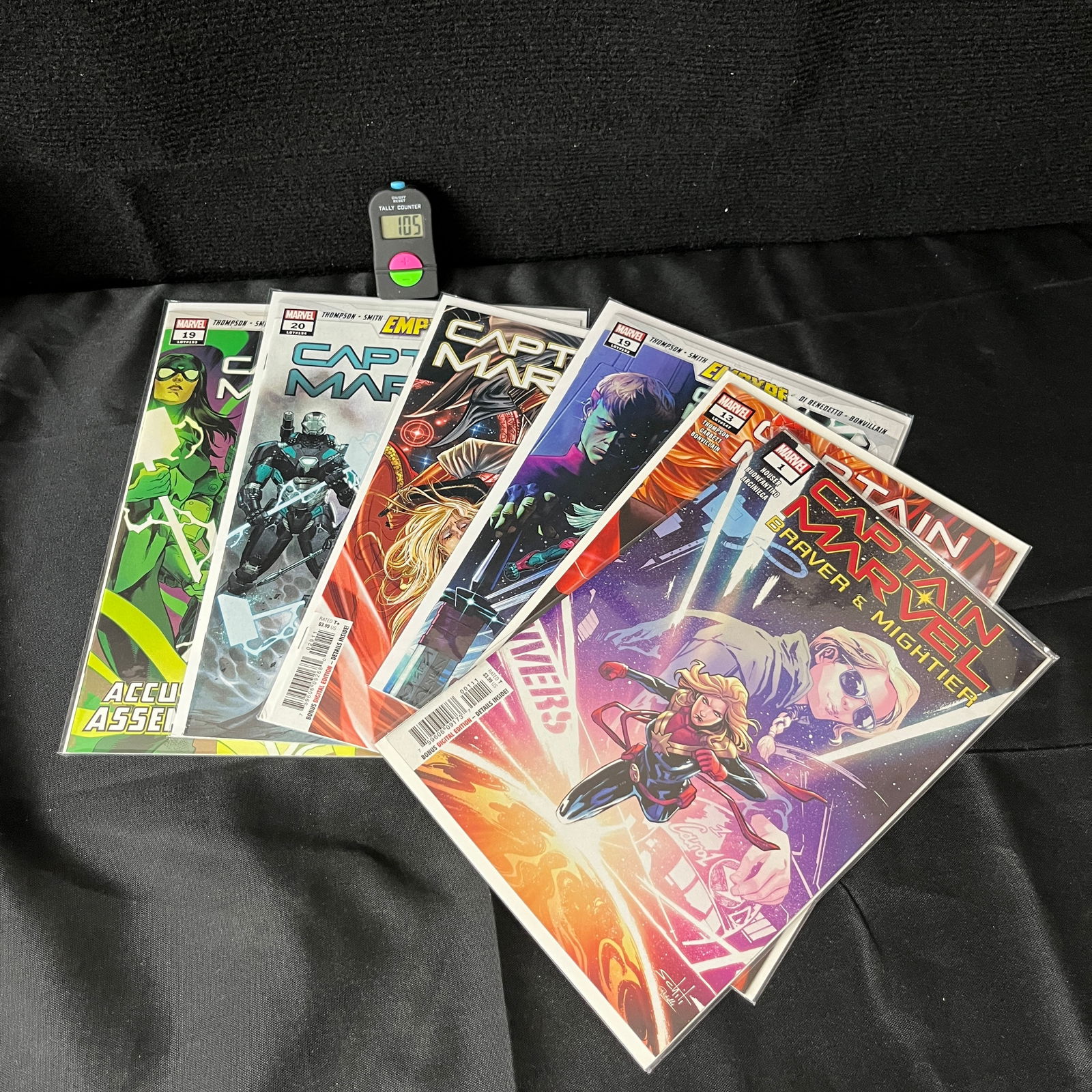 Captain Marvel Modern Age Comic Lot (1 of 1)