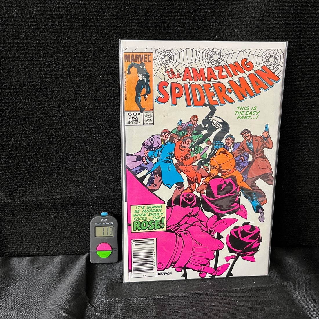 Amazing Spider-man 253 1st app the Rose (1 of 1)