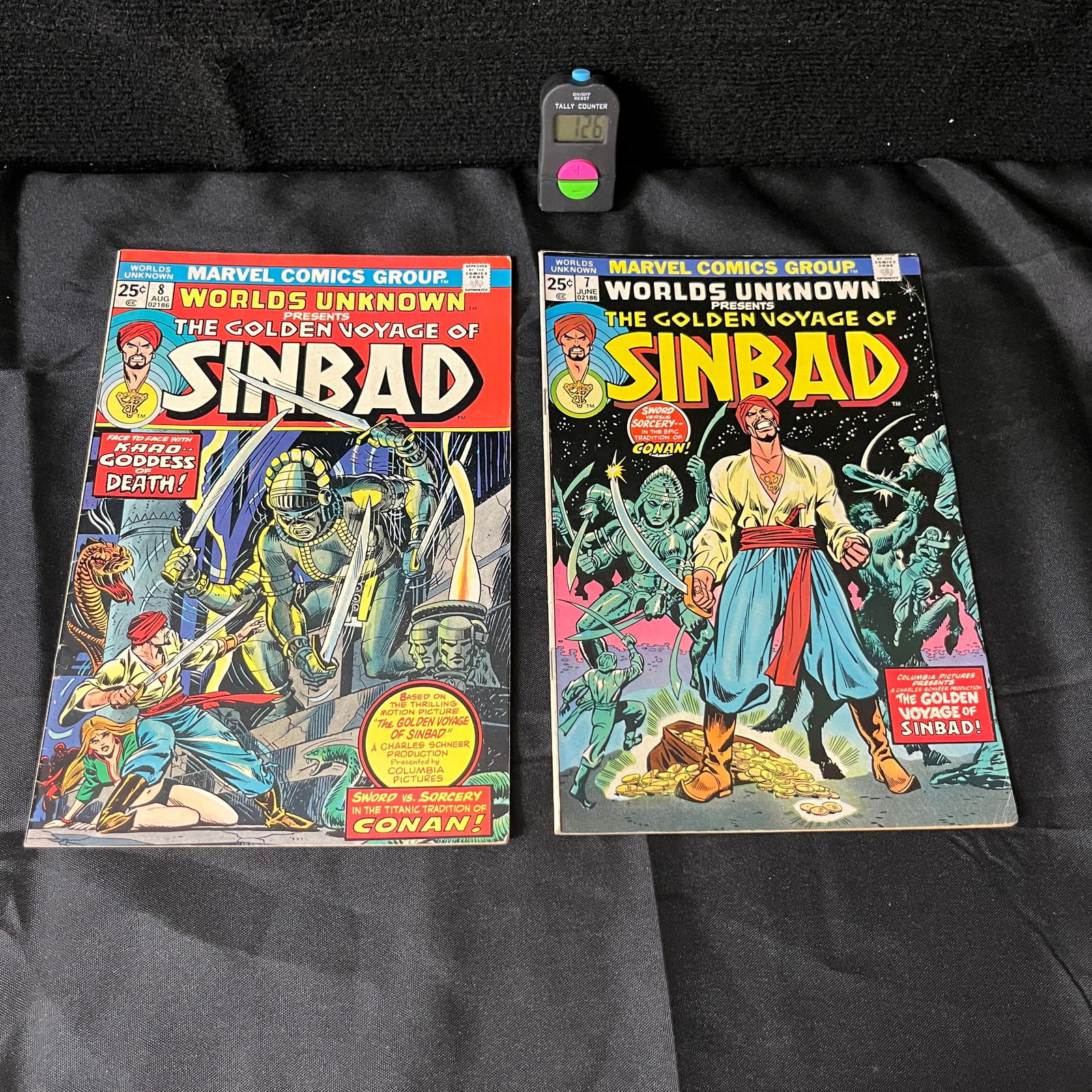 World's Unknown Feat. Sinbad Marvel Bronze Age (1 of 2)