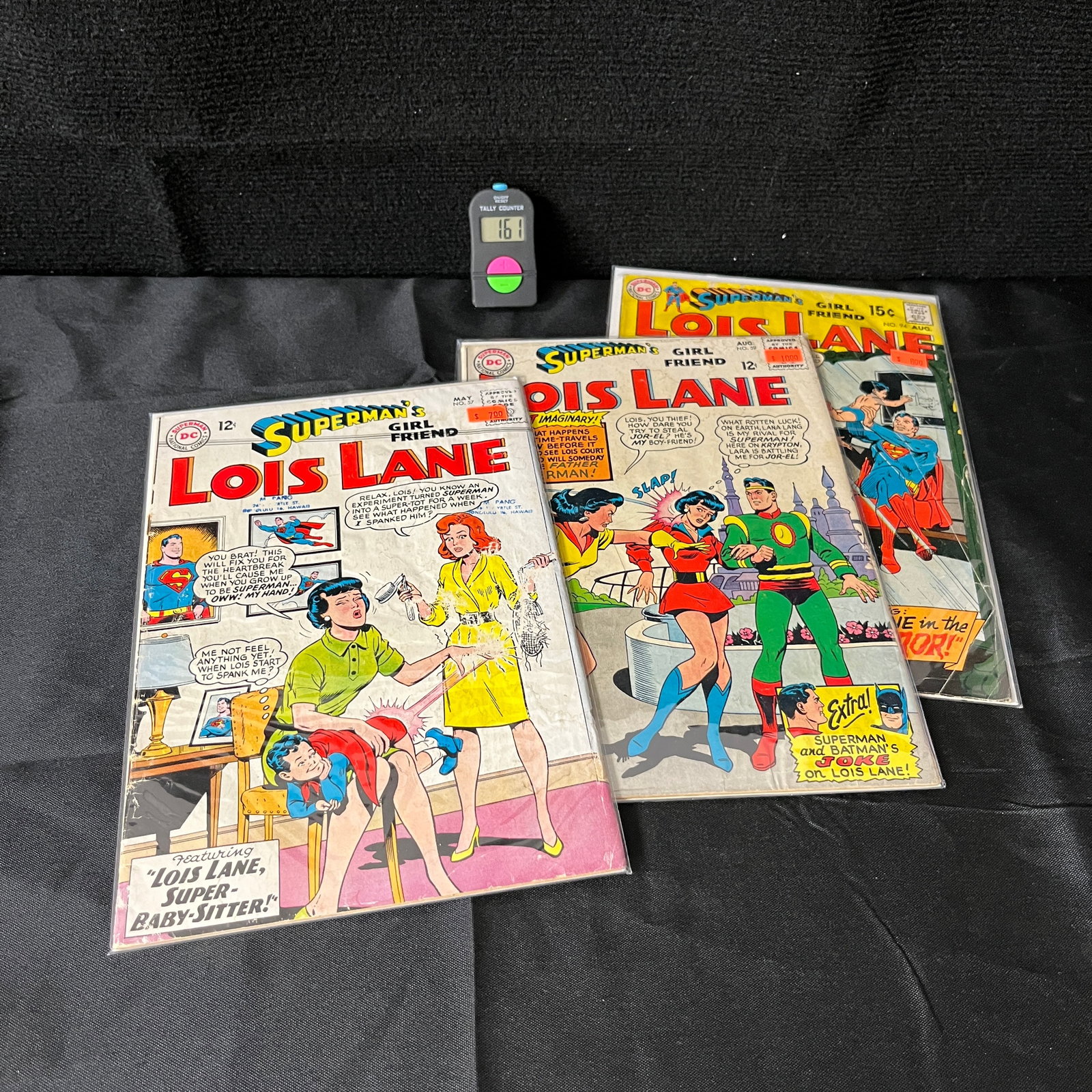 Lois Lane 57, 59, & 94 DC Silver Age: We are a veteran owned company. Please look at the pictures carefully to determine what you believe the condition of collectible is. We are currently accepting consignments. Email us a aeronhouse1994@