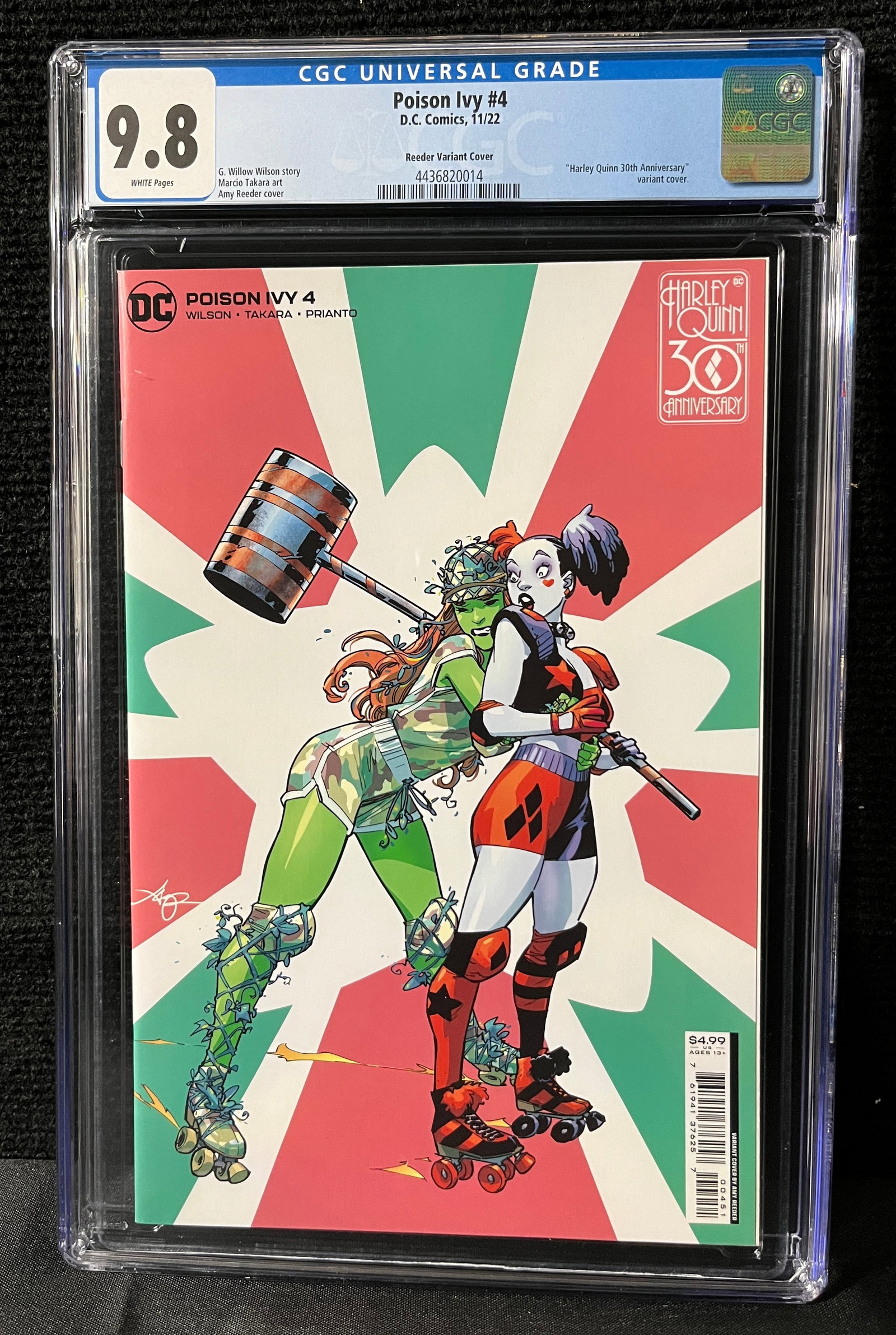 Poison Ivy 4 30th Ann Variant CGC 9.8: We are a veteran owned company. Please look at the pictures carefully to determine what you believe the condition of collectible is. We are currently accepting consignments. Email us a aeronhouse1994@