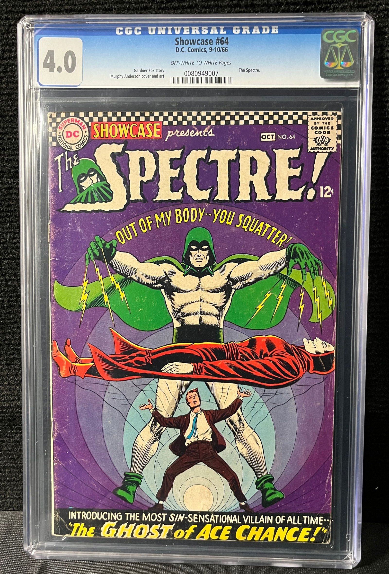 Showcase 64 CGC 4.0 Spectre App (1 of 1)