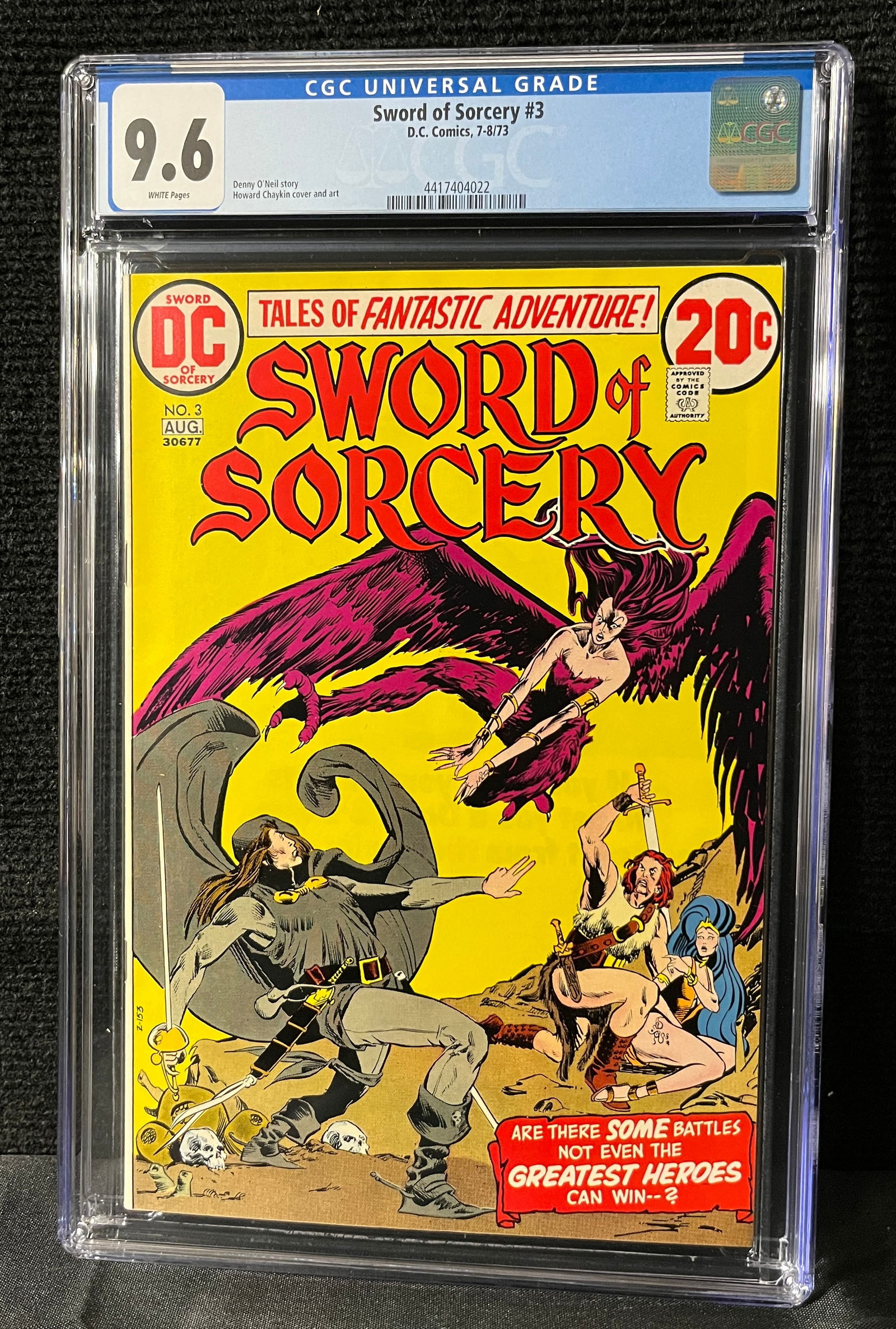 Sword of Sorcery 3 CGC 9.6 (1 of 1)
