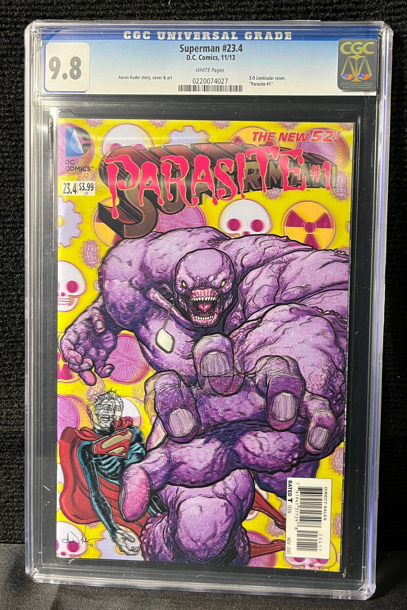 Superman 23.4 CGC 9.8: We are a veteran owned company. Please look at the pictures carefully to determine what you believe the condition of collectible is. We are currently accepting consignments. Email us a aeronhouse1994@