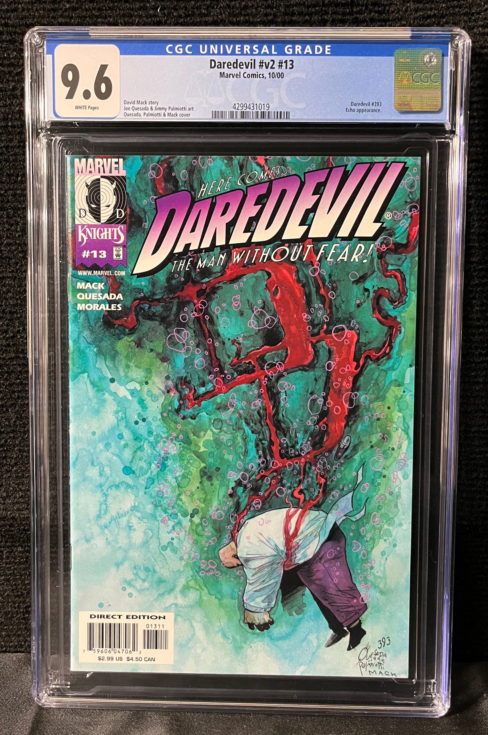 Daredevil 13 CGC 9.6 Echo App (1 of 1)