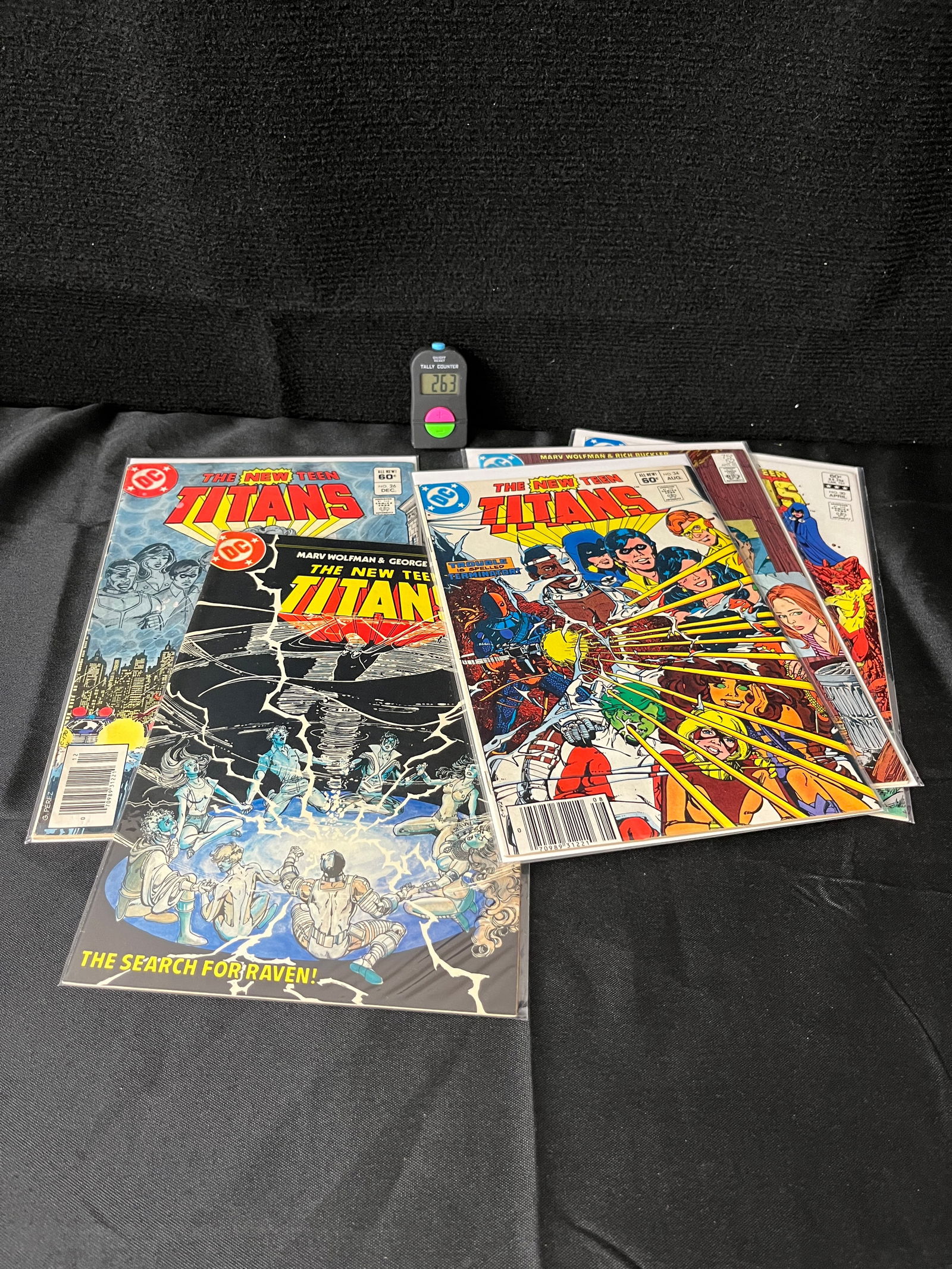New Teen Titans Bronze Age George Perez Lot (1 of 1)