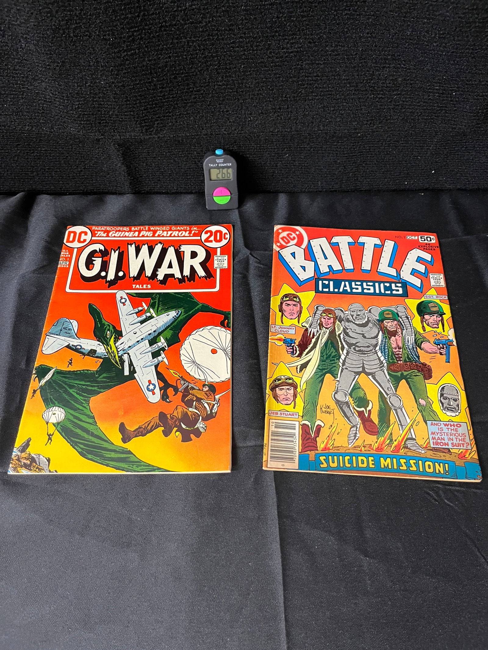 Battle Classics 1 + DC Bronze Age War Comics (1 of 4)