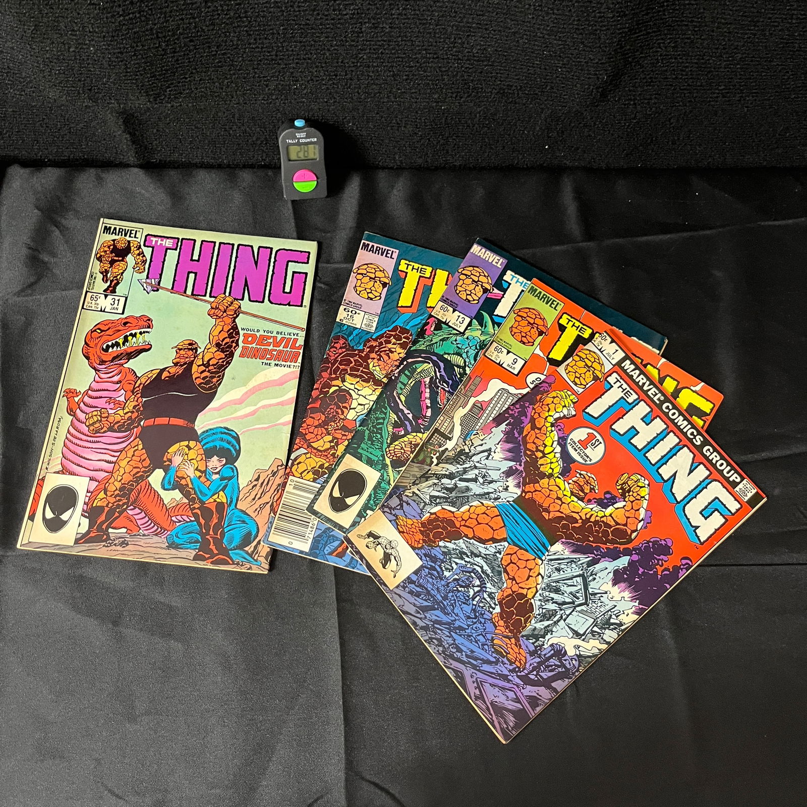 Thing Marvel Comic Lot w/#1 Issue (1 of 1)