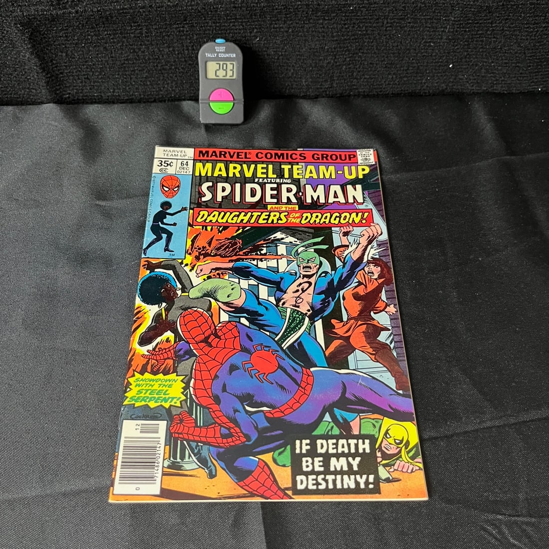 Marvel Team-Up 64 Spider-man & Daughters of Dragon: We are a veteran owned company. Please look at the pictures carefully to determine what you believe the condition of collectible is. We are currently accepting consignments. Email us a aeronhouse1994@