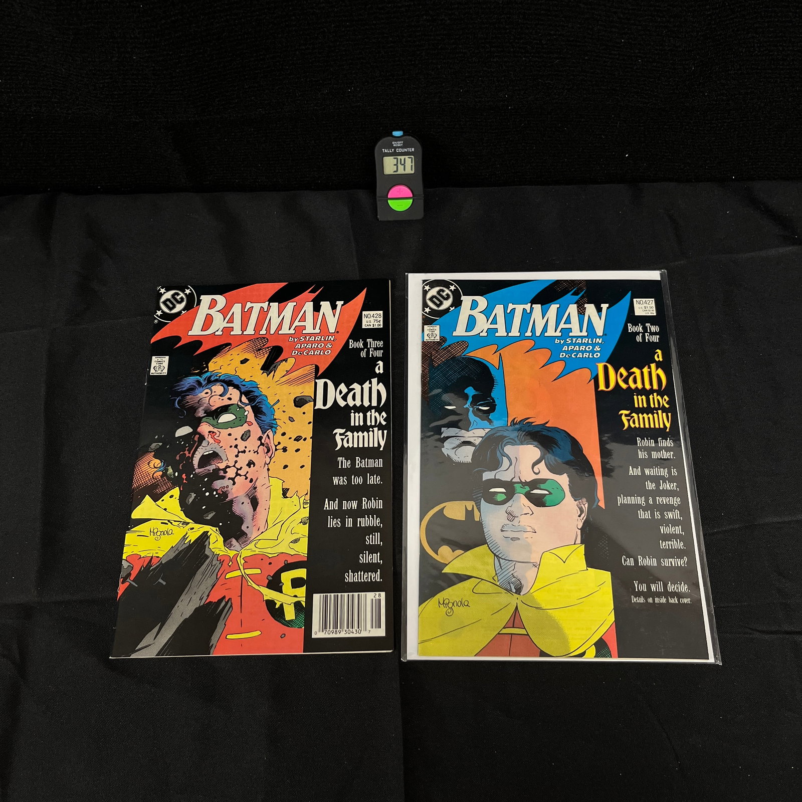 Batman 428 Newsstand Edition +427 DC Keys: We are a veteran owned company. Please look at the pictures carefully to determine what you believe the condition of collectible is. We are currently accepting consignments. Email us a aeronhouse1994@