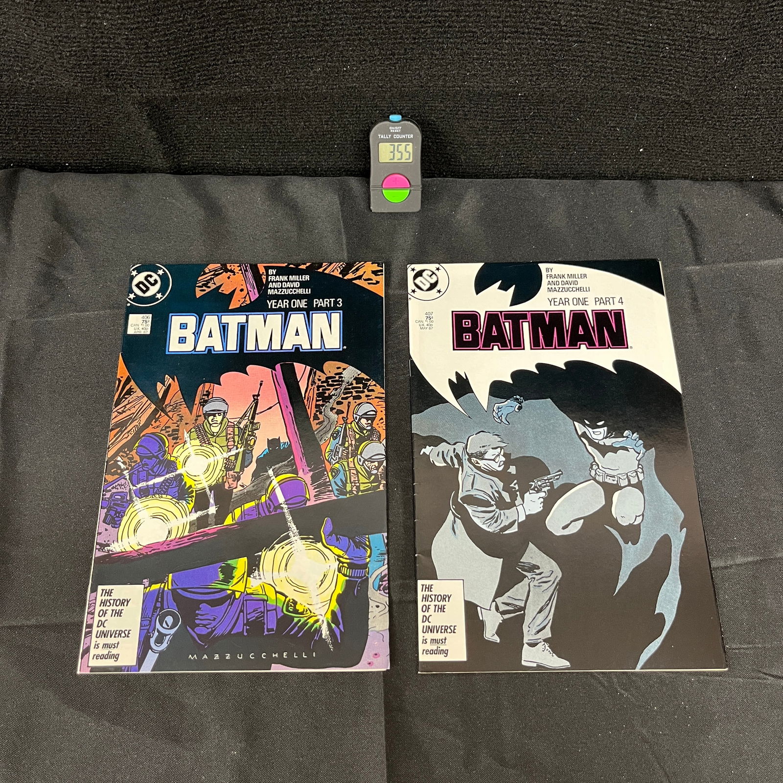 Batman 406 & 407 Frank Miller Year One Story (1 of 1)