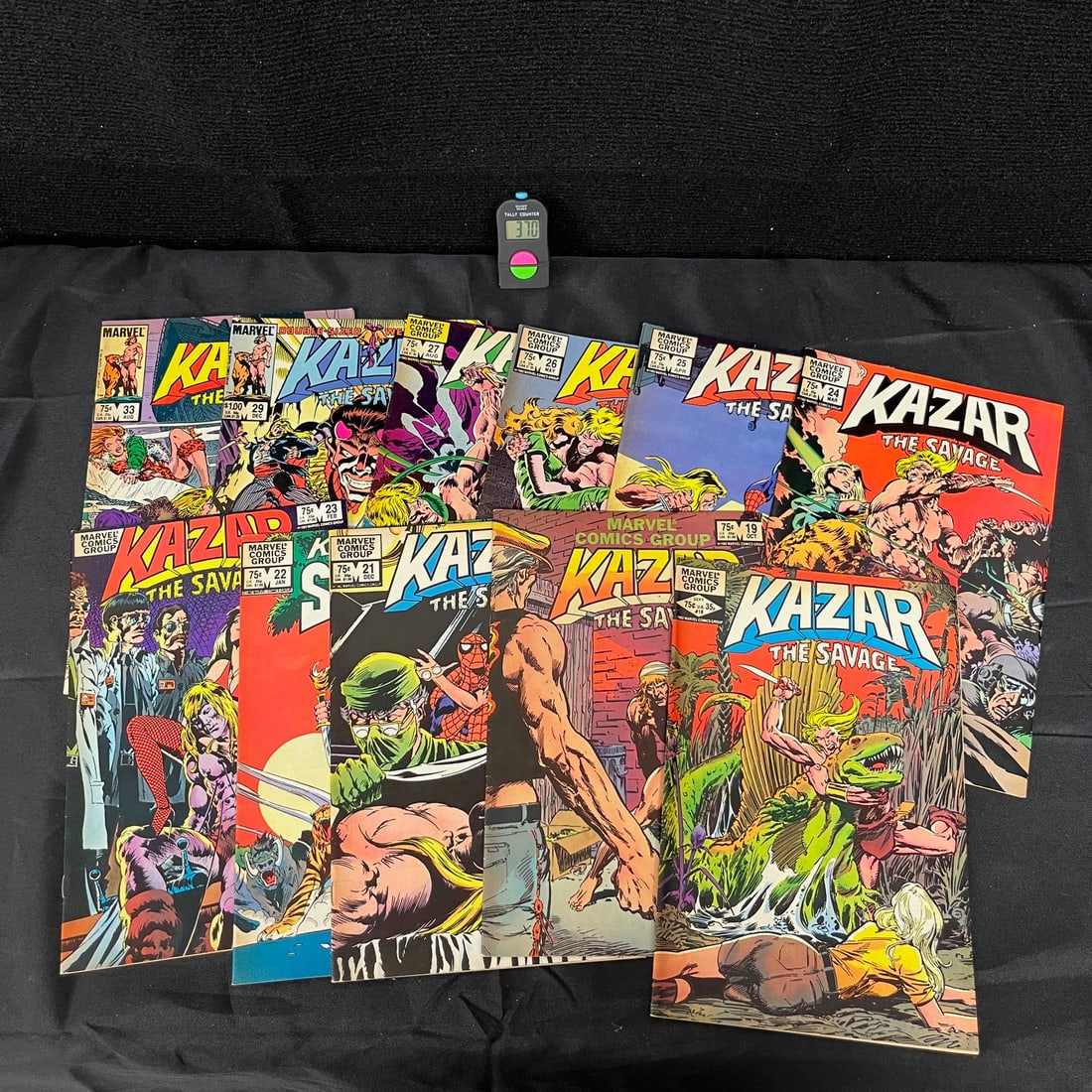 Kazar the Savage Marvel Bronze Age Comic Lot (1 of 1)