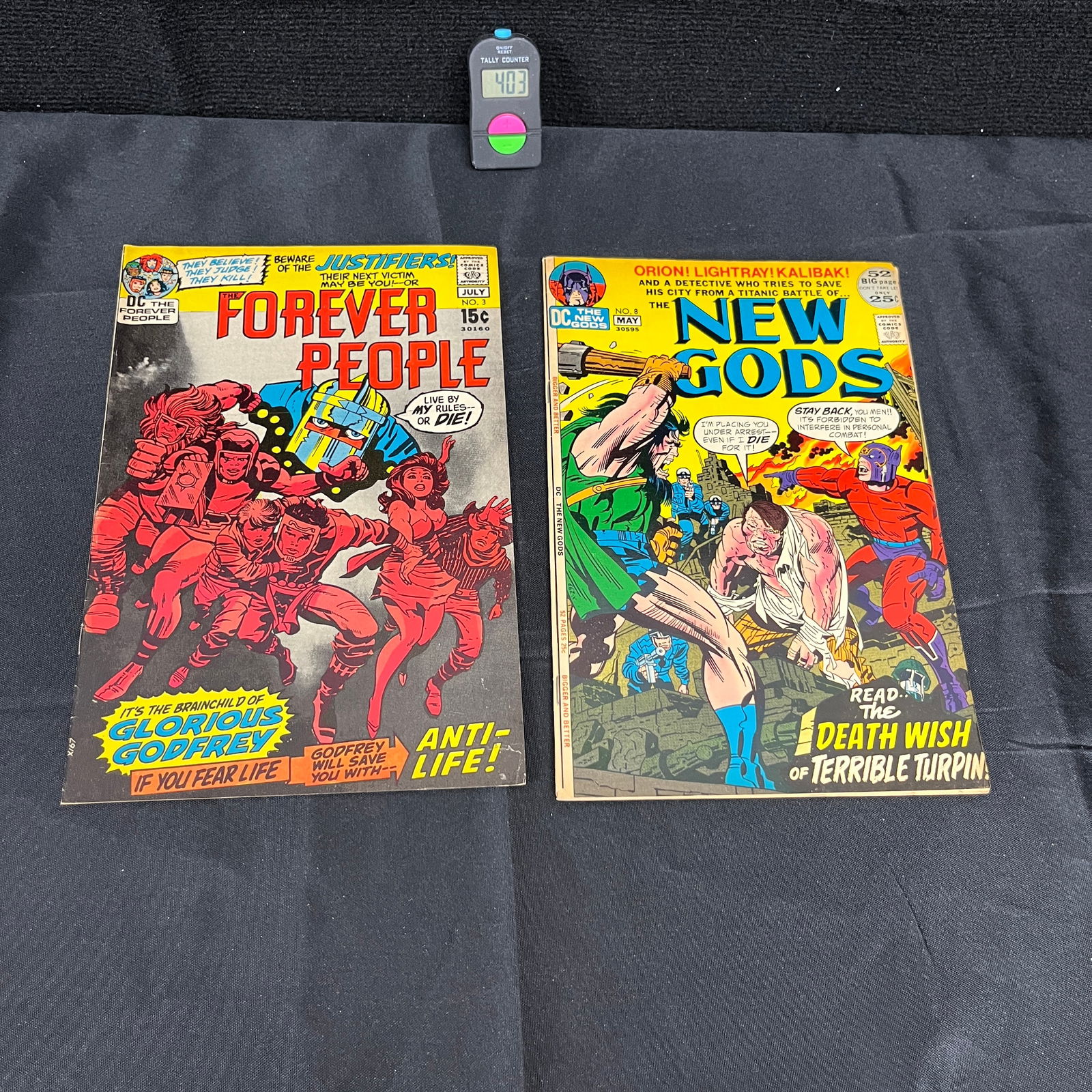 Forever People & New Gods DC Bronze Age Comics (1 of 2)