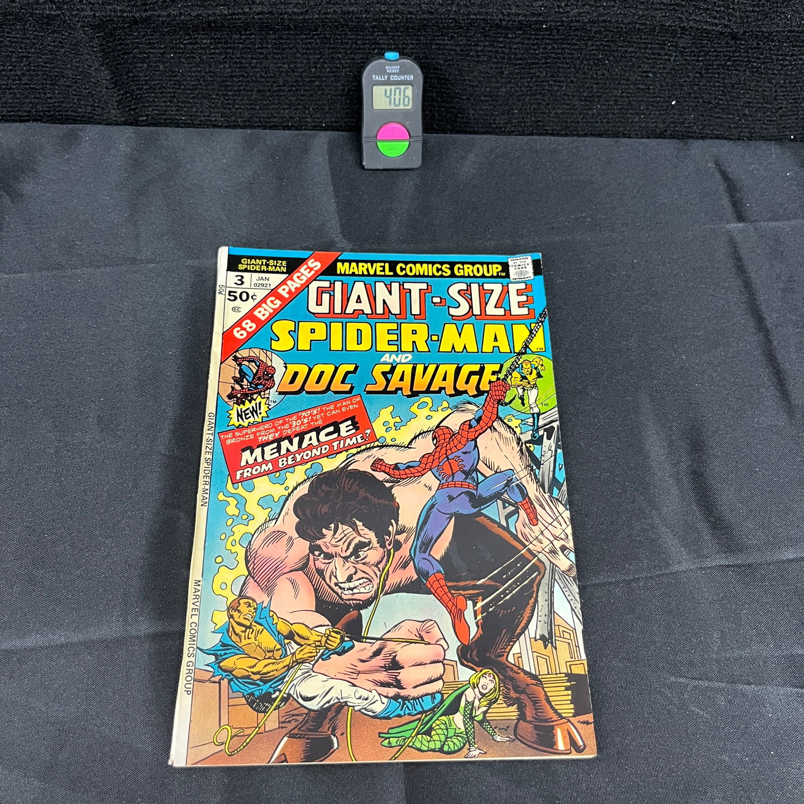 Giant-Size Spider-man & Doc Savage 3 (1 of 2)