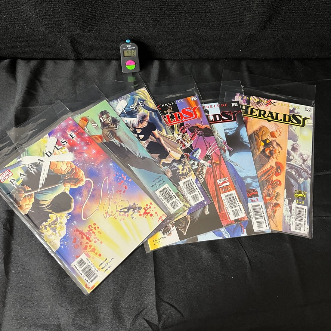 Marvel Modern Age X Paradise & Heralds Comic Lot (1 of 2)
