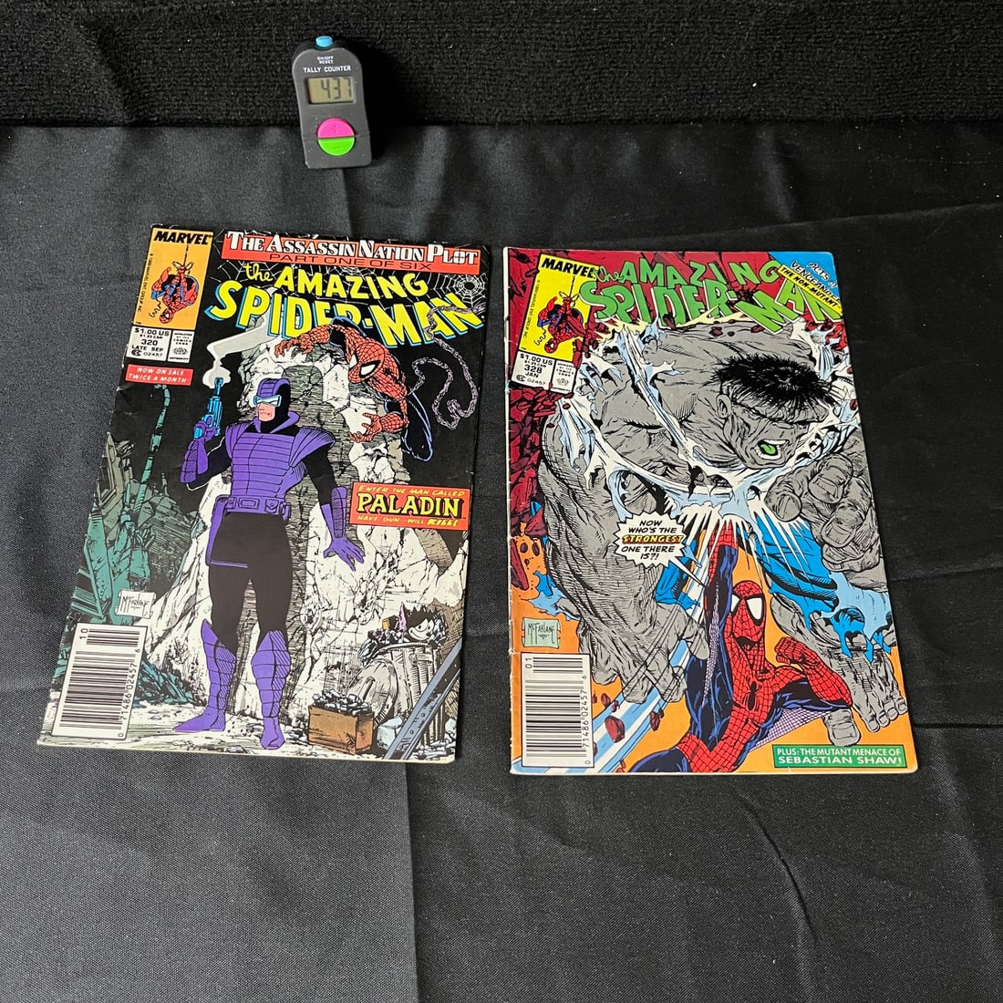 Amazing spider-man 320 328 313 McFarlane Newsstand: We are a veteran owned company. Please look at the pictures carefully to determine what you believe the condition of collectible is. We are currently accepting consignments. Email us a aeronhouse1994@