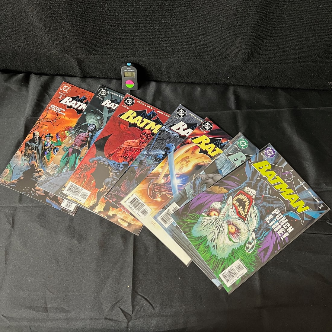 Batman 614-619 w/ 619 Villain Cover Variant: We are a veteran owned company. Please look at the pictures carefully to determine what you believe the condition of collectible is. We are currently accepting consignments. Email us a aeronhouse1994@