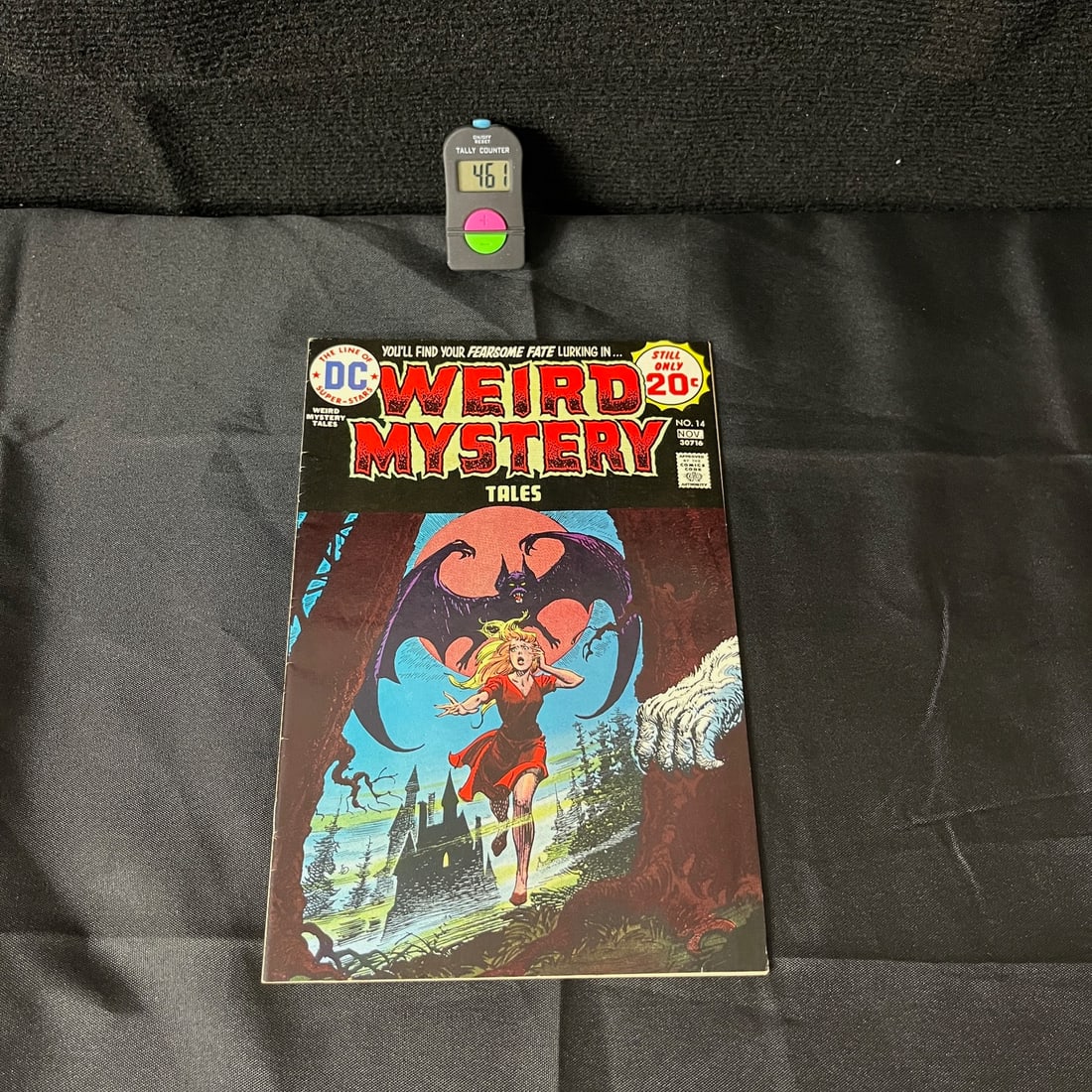 Weird Mystery Tales 14 DC Bronze Age Horror: We are a veteran owned company. Please look at the pictures carefully to determine what you believe the condition of collectible is. We are currently accepting consignments. Email us a aeronhouse1994@