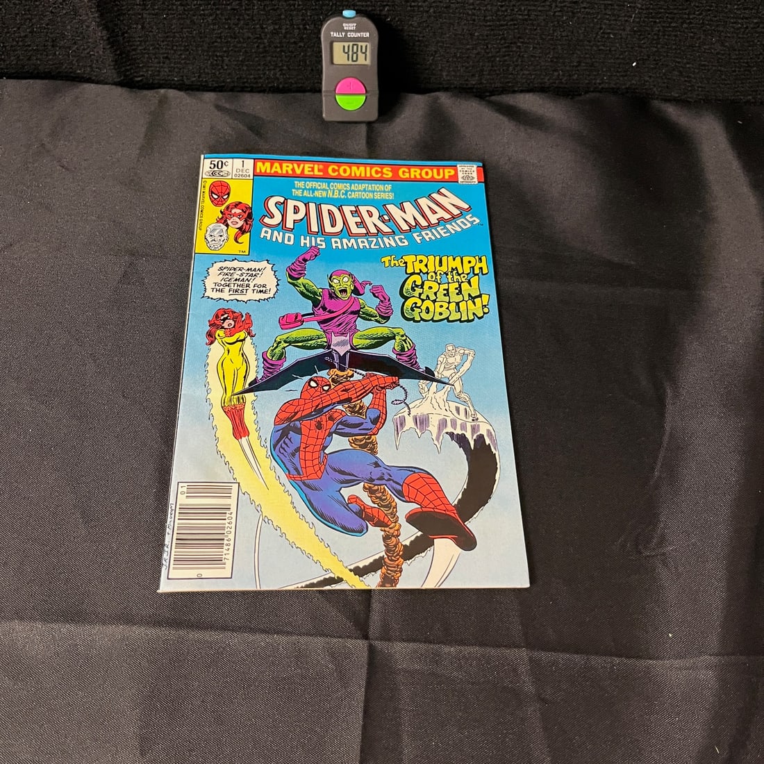 Spider-man & His Amazing Friends Newsstand Ed. Key: We are a veteran owned company. Please look at the pictures carefully to determine what you believe the condition of collectible is. We are currently accepting consignments. Email us a aeronhouse1994@