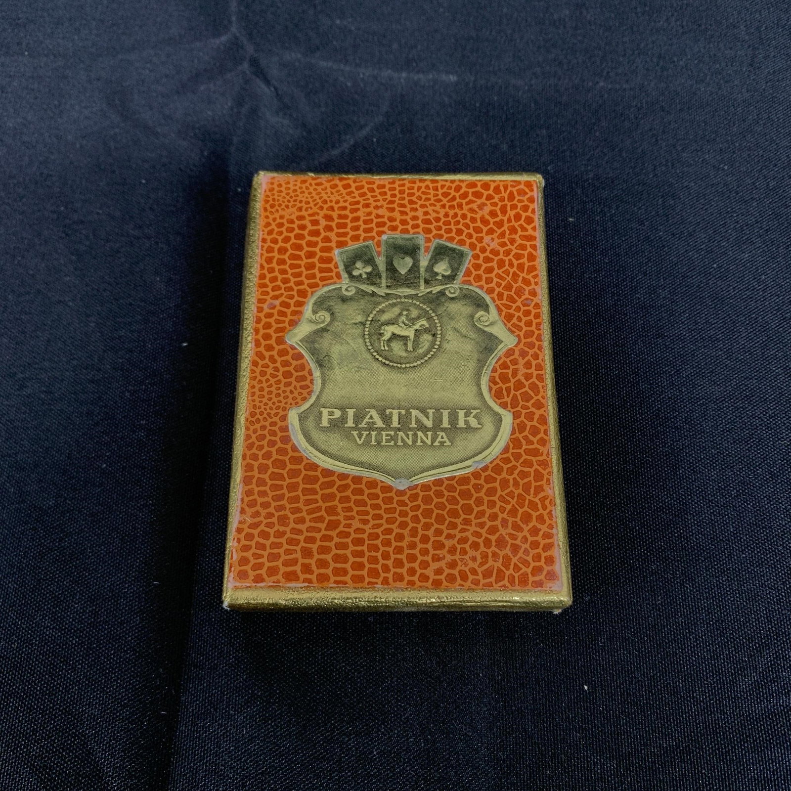 Antique Piatnik Vienna cards Sealed: Antique Piatnik Vienna Deck of Playing Cards Sealed. We are a veteran owned company. Please look at the pictures carefully to determine what you believe the condition of collectible is. We are current