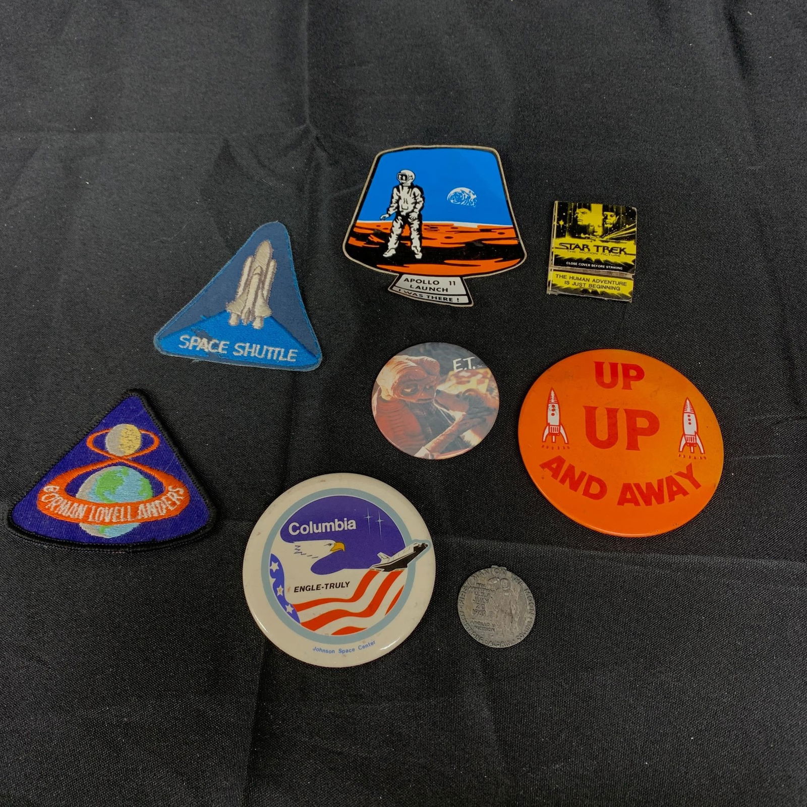 Vintage Space Patches & Buttons (1 of 2)