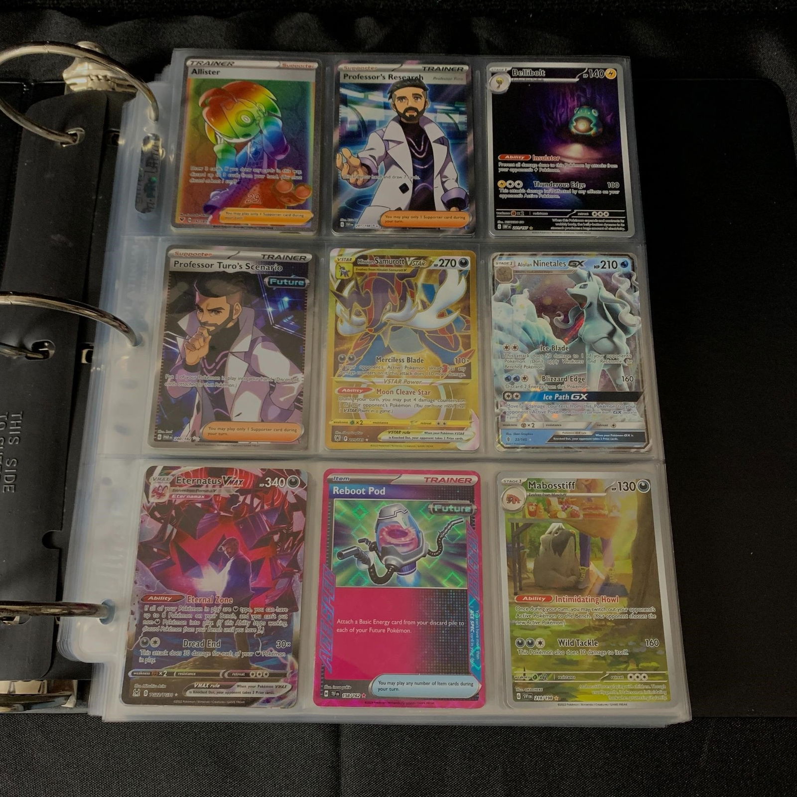 Modern Pokemon Card Binder lot (1 of 12)
