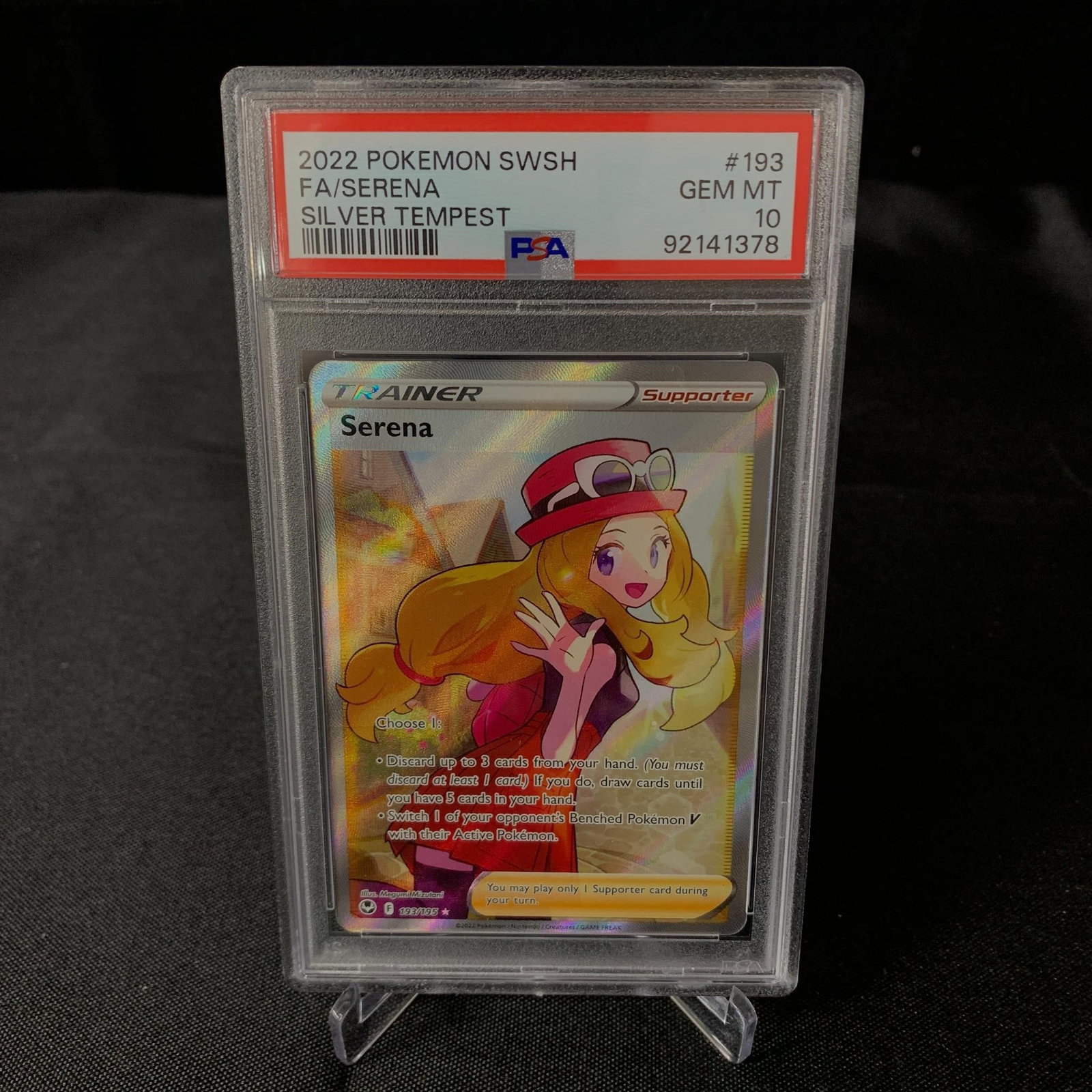 PSA 10 Serena FA Trainer (1 of 1)