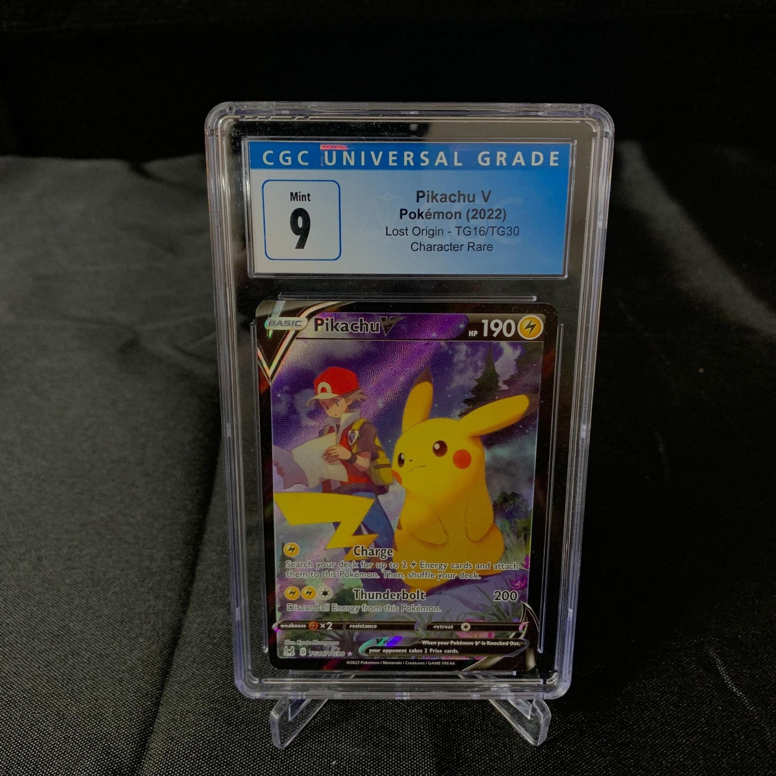 CGC 9 Pikachu V TG (1 of 1)