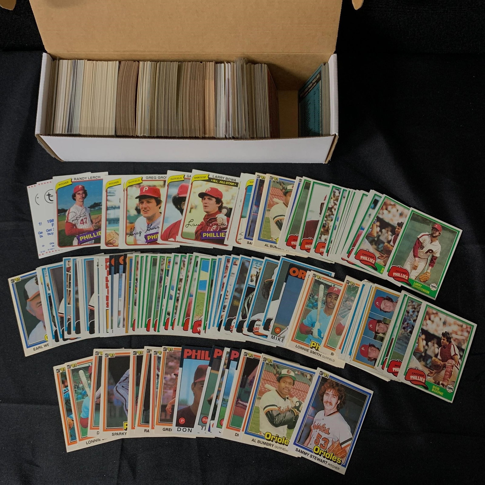 Box of 1980s Baseball Cards (1 of 4)