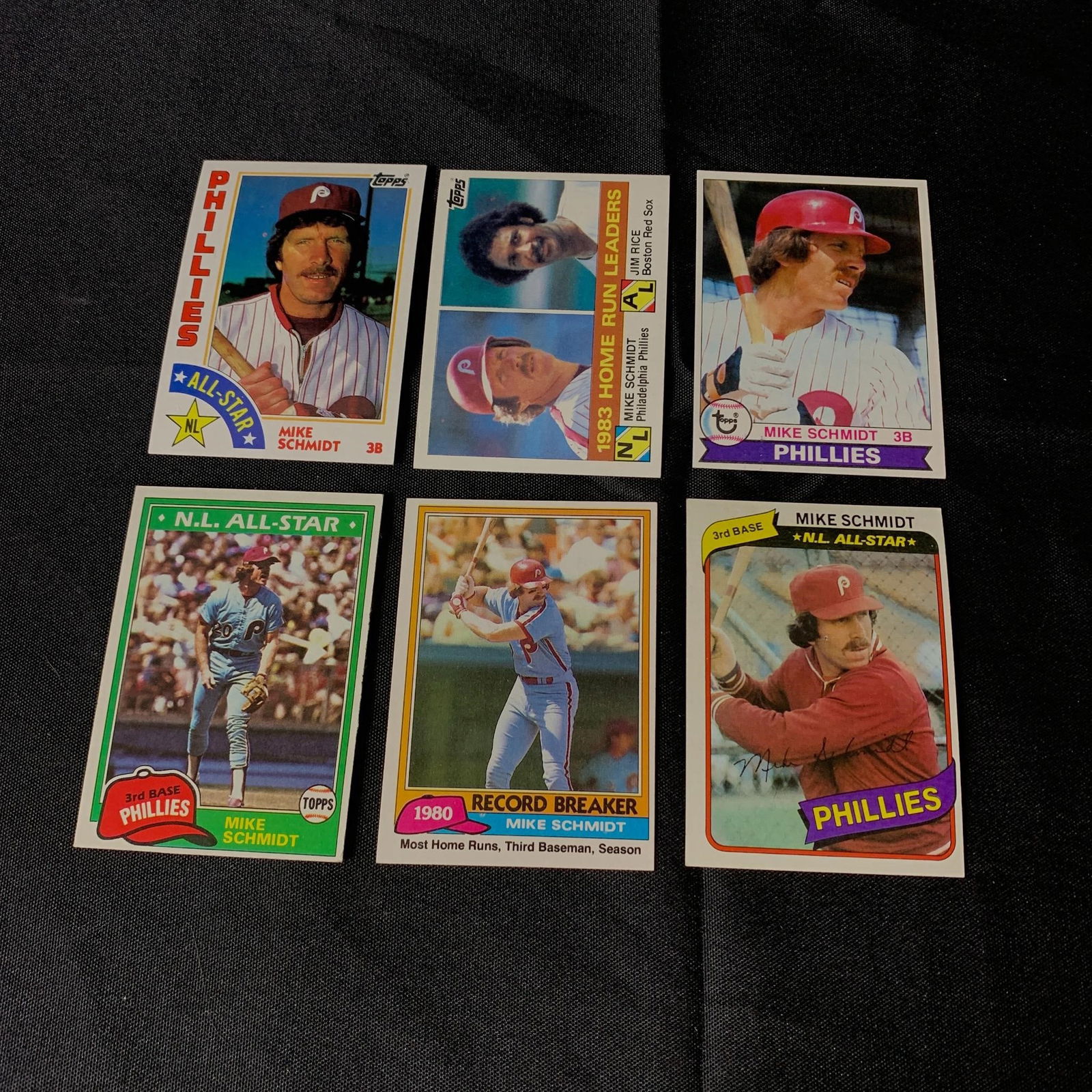 Mike Schmidt Baseball Cards (1 of 2)