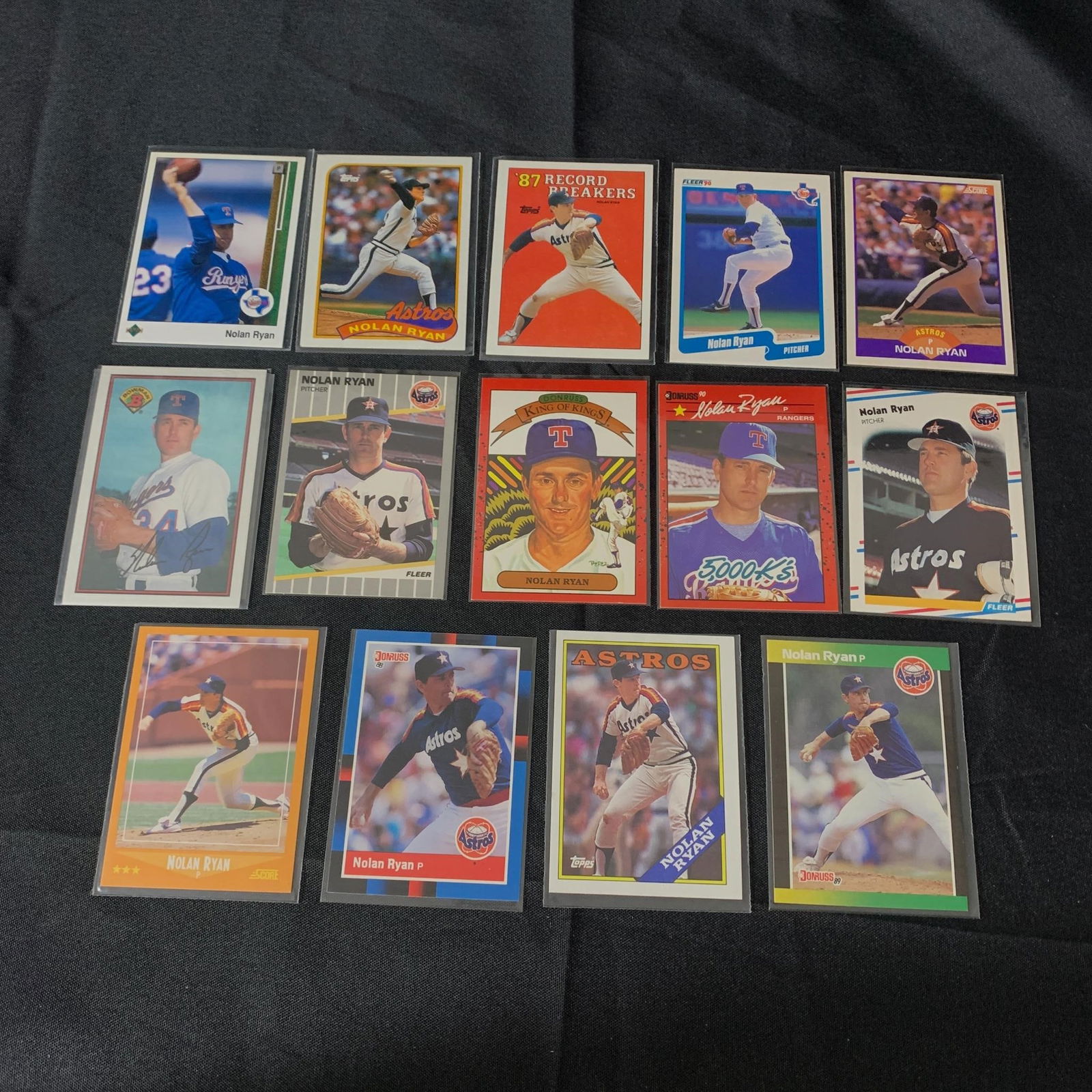 Nolan Ryan Baseball Cards (1 of 2)