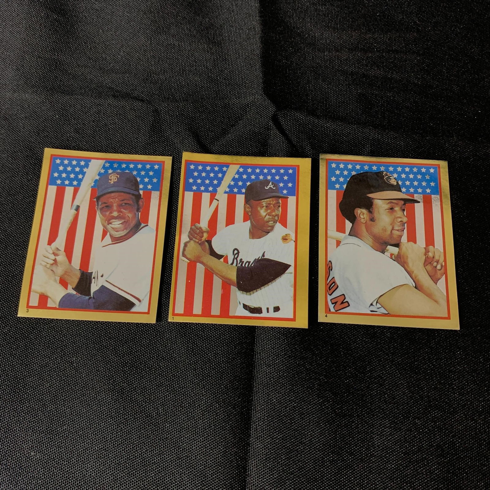 Hank Aaron, Willie Mays, Frank Rob (1 of 2)