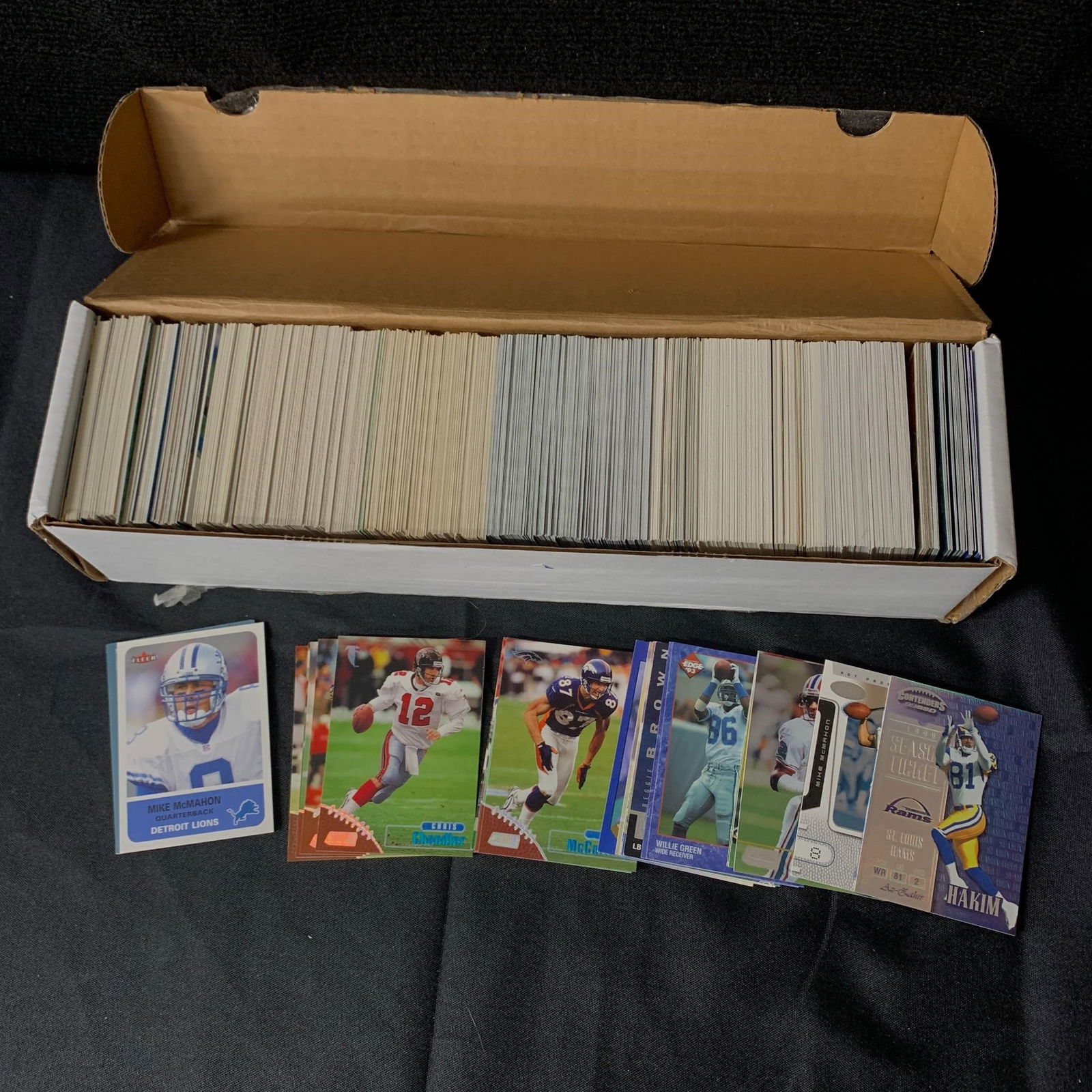 Box Filled with 90s Sports Cards (1 of 6)