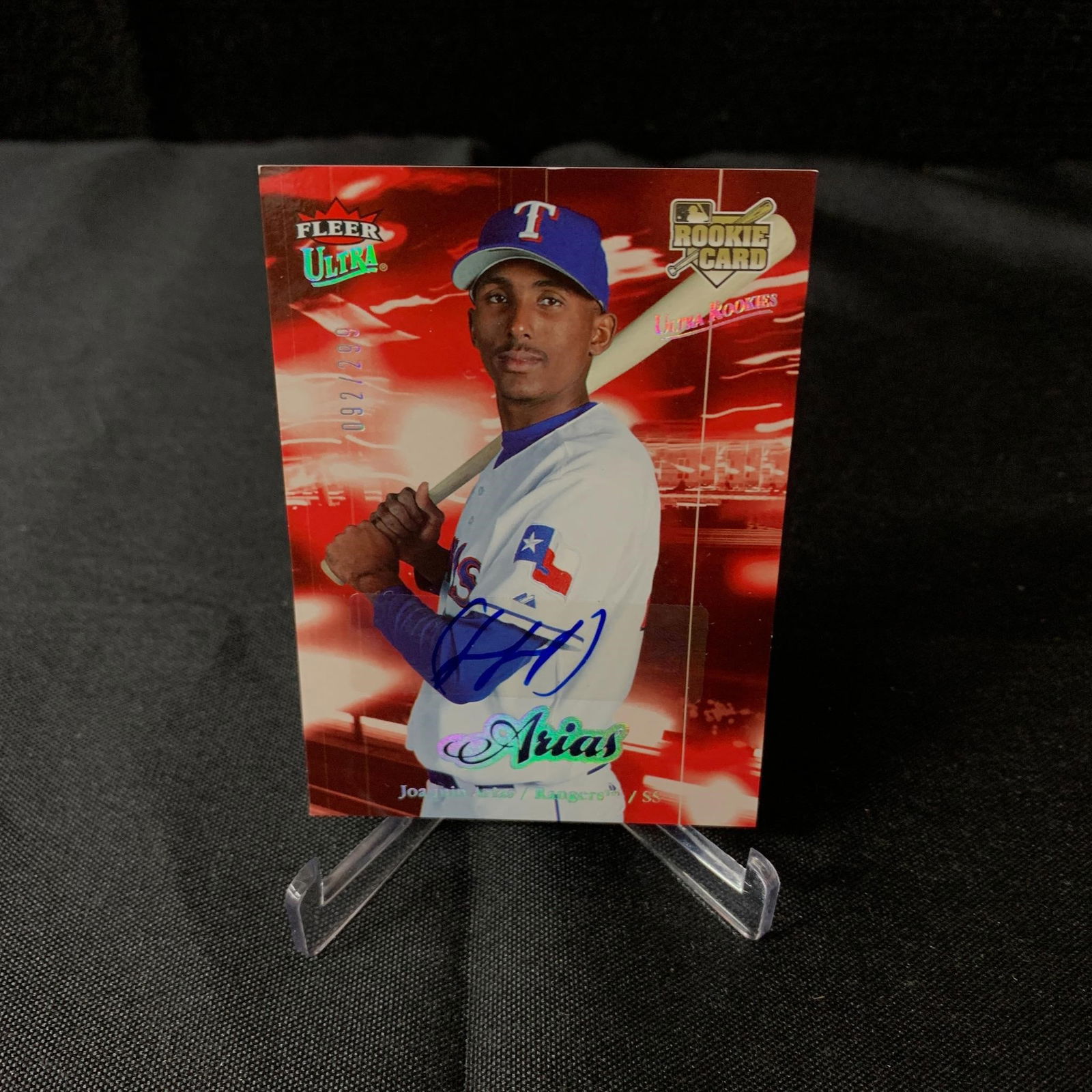 Joaquin Arias 2007 Fleer Auto (1 of 3)