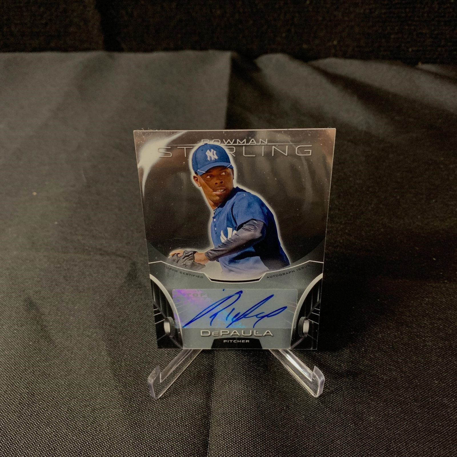 Rafael DePaula Auto Topps: Rafael DePaula #BSAP-RD Auto Baseball Card. Topps 2013 Bowman Sterling. We are a veteran owned company. Please look at the pictures carefully to determine what you believe the condition of collectible