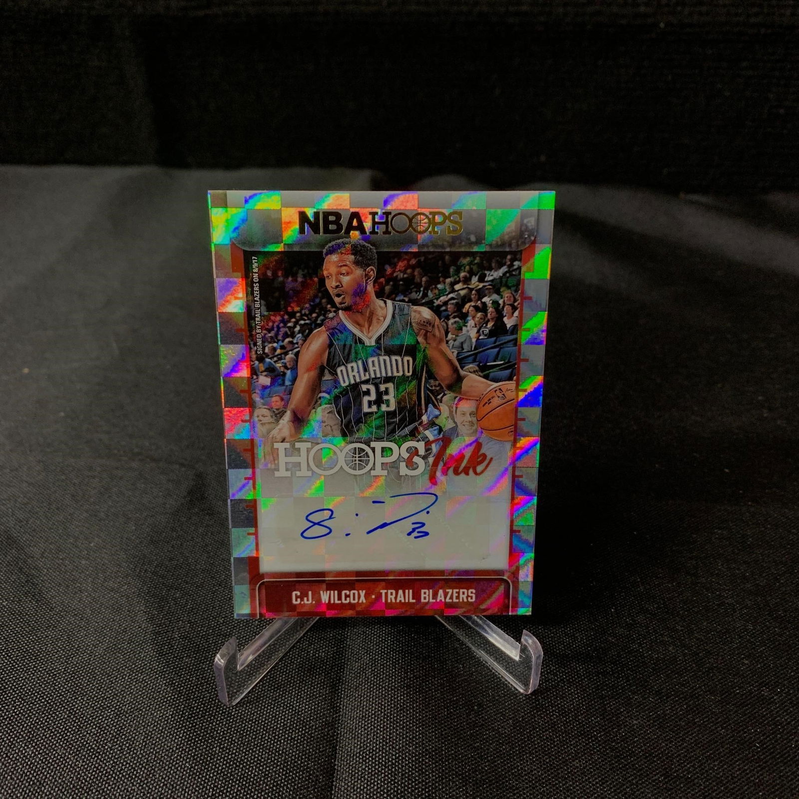 CJ Wilcox NBA Hoops Auto Card (1 of 2)