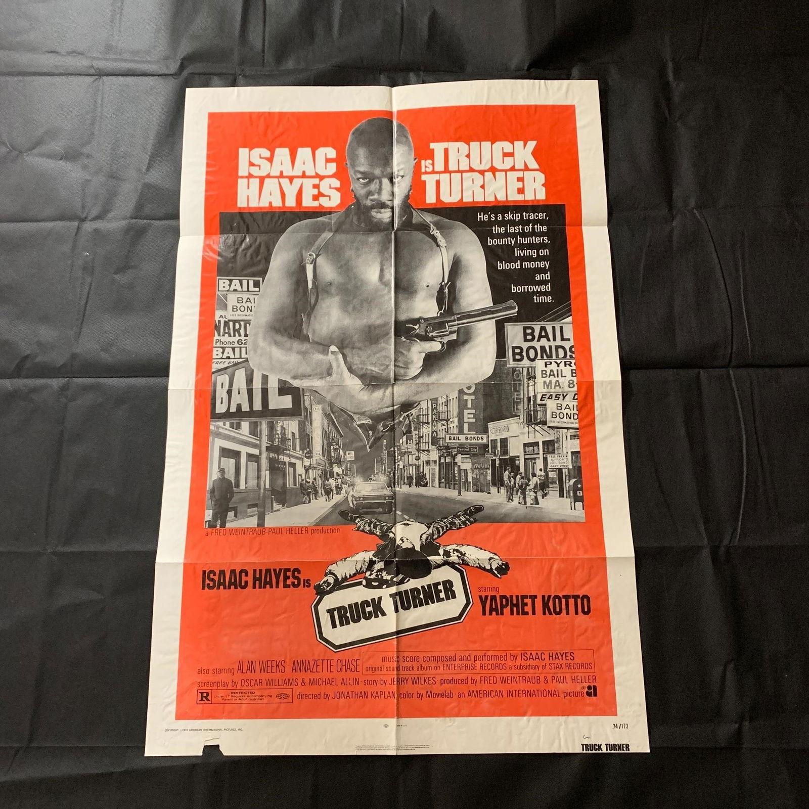 RARE Truck Turner Original Movie Poster (1 of 3)