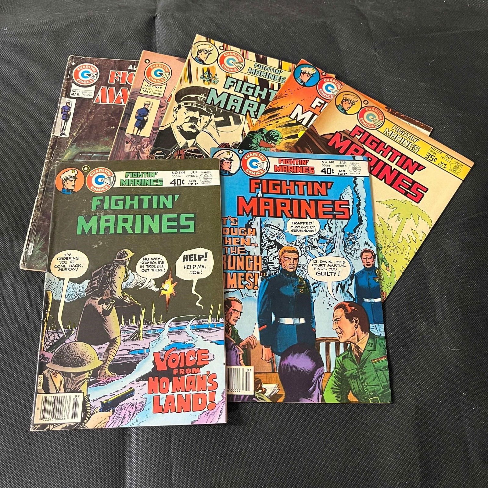 Fightin Marines Charlton War Comic Lot (1 of 1)
