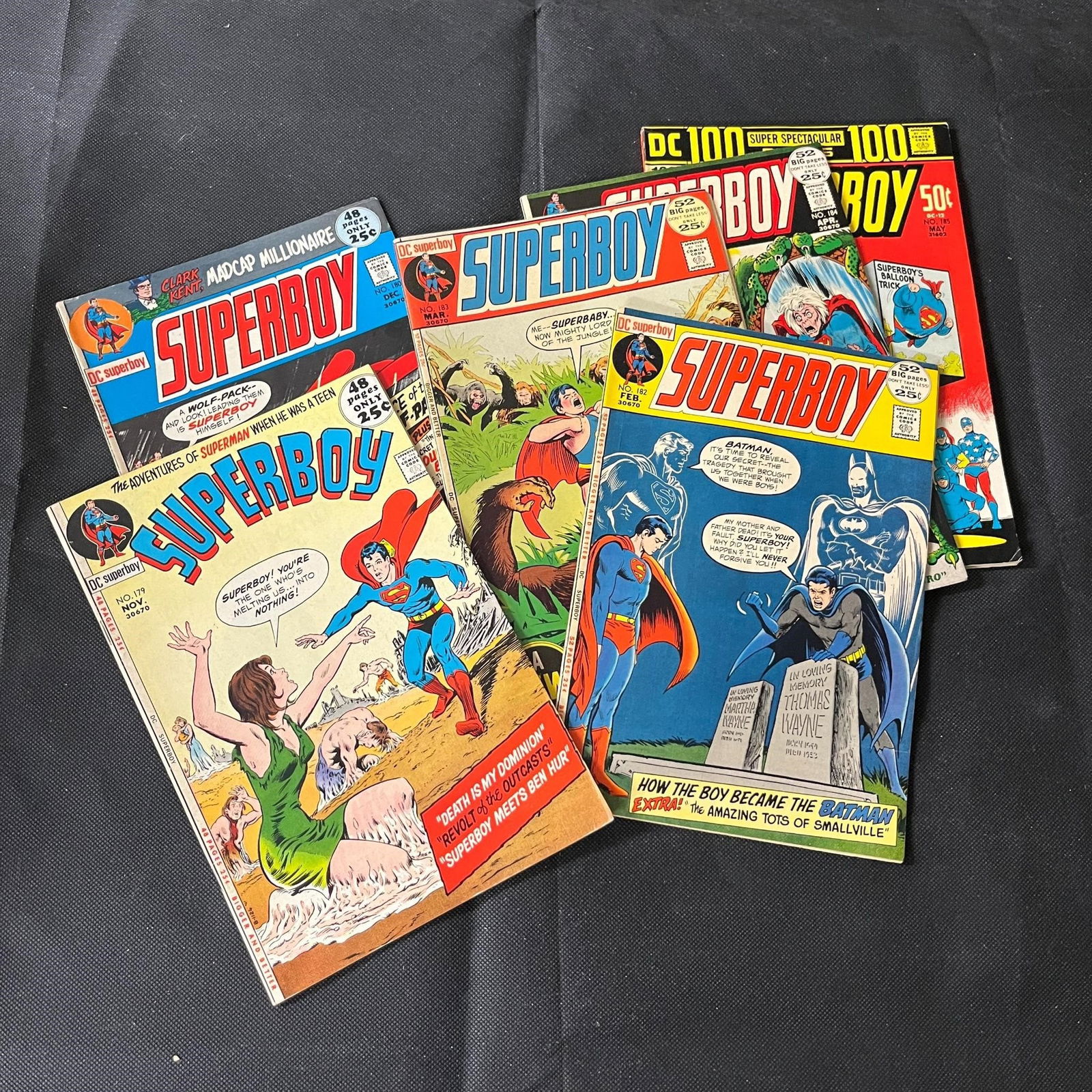 Superboy DC Bronze Age Comic Lot (1 of 1)
