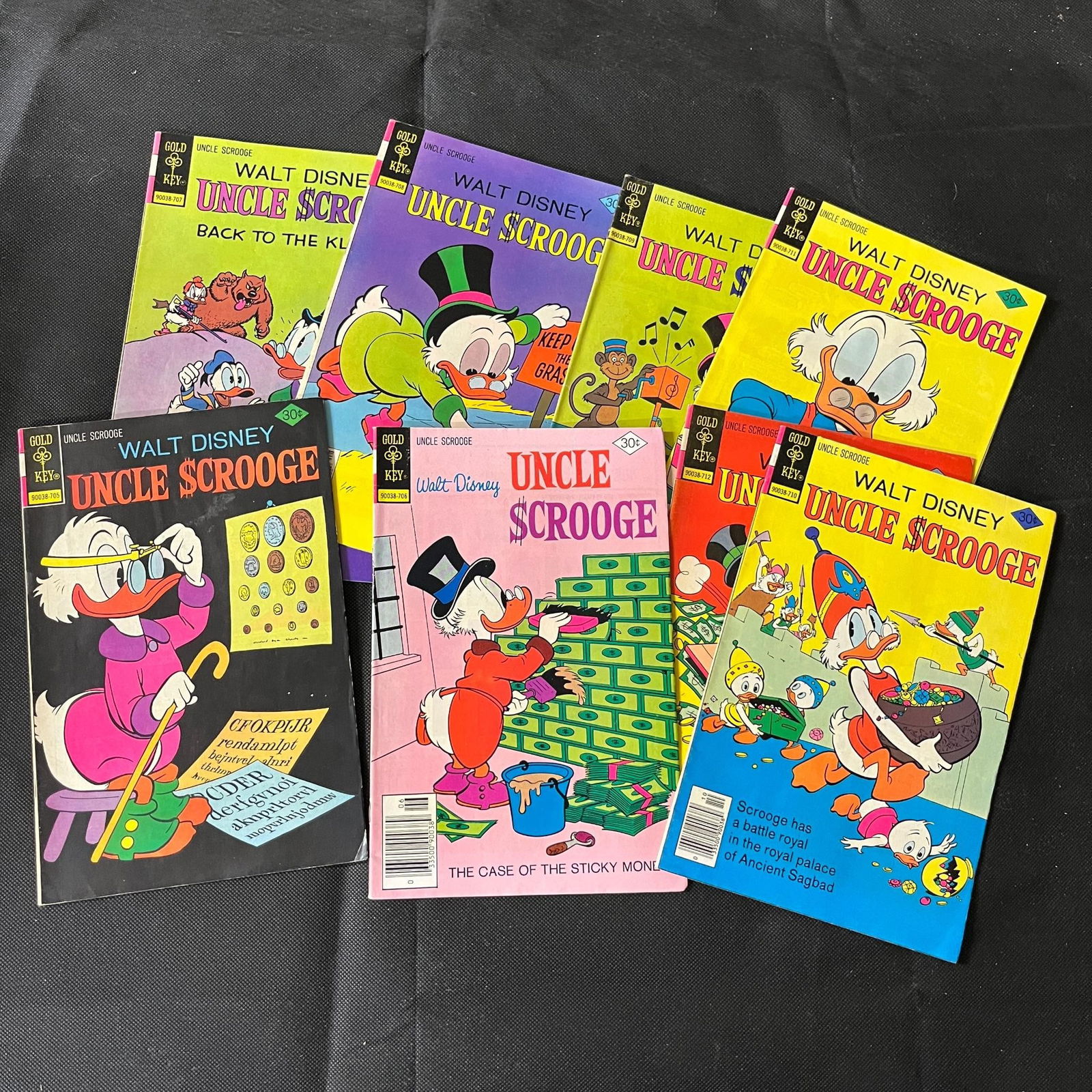 Uncle Scrooge Gold Key Comic Lot (1 of 1)